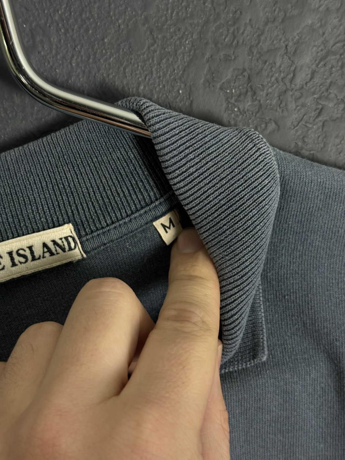 Vintage Stone Island 80's Marina Compass Vintage Cotton Polo Shirt Size US M / EU 48-50 / 2 - 10 Thumbnail
