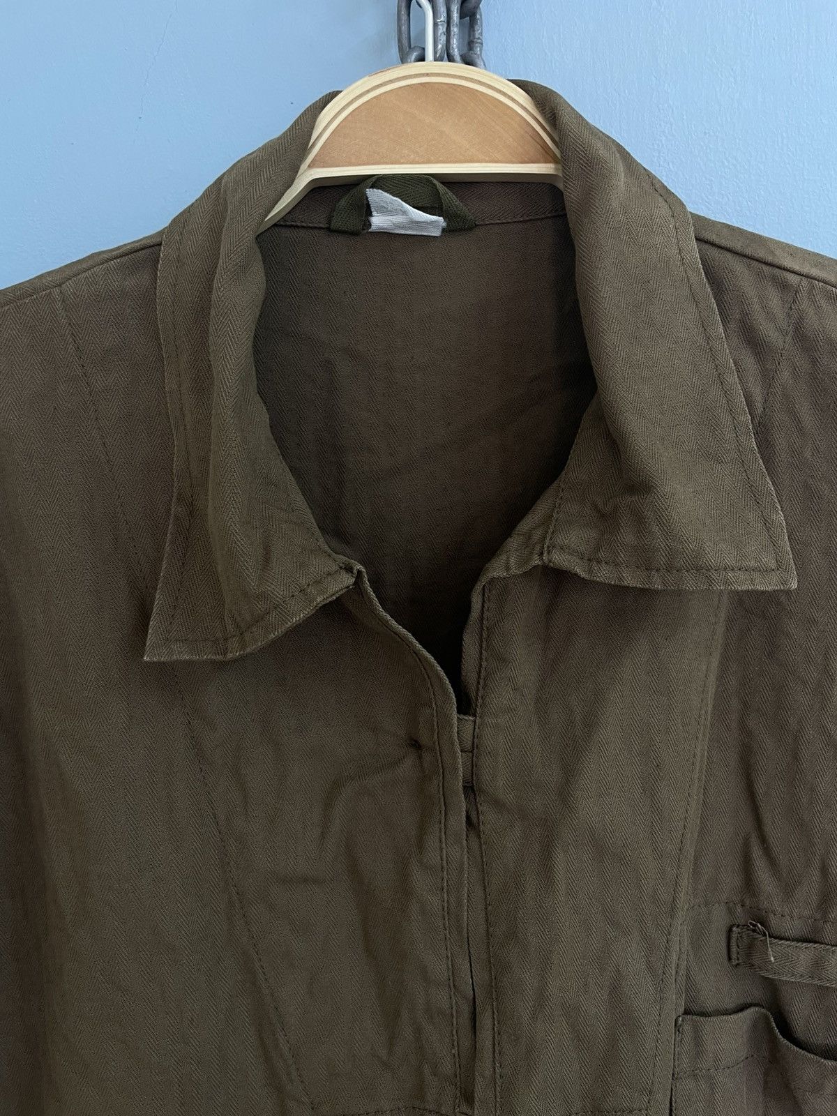 Vintage Vintage Smock shirt pullover HBT Navy shirt Size US L / EU 52-54 / 3 - 5 Thumbnail