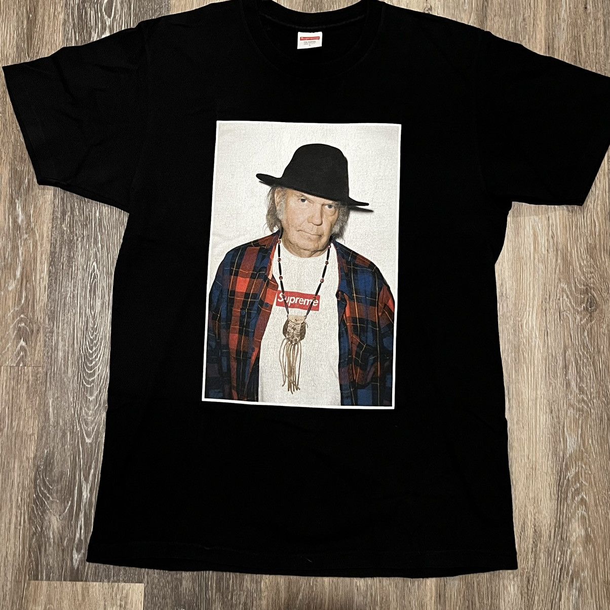 Supreme Supreme Photo Tee Neil Young Size US L / EU 52-54 / 3 - 9 Thumbnail