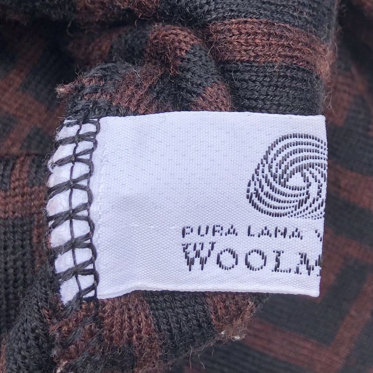 Fendi Fendi Monogram Pura Lana Woolmark Pullover Sweatshirt Size US L / EU 52-54 / 3 - 13 Thumbnail