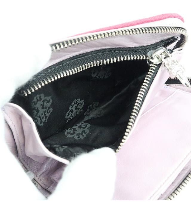 Chrome Hearts Chrome Hearts Mini Haraco Round Zip Wallet Size ONE SIZE - 9 Thumbnail