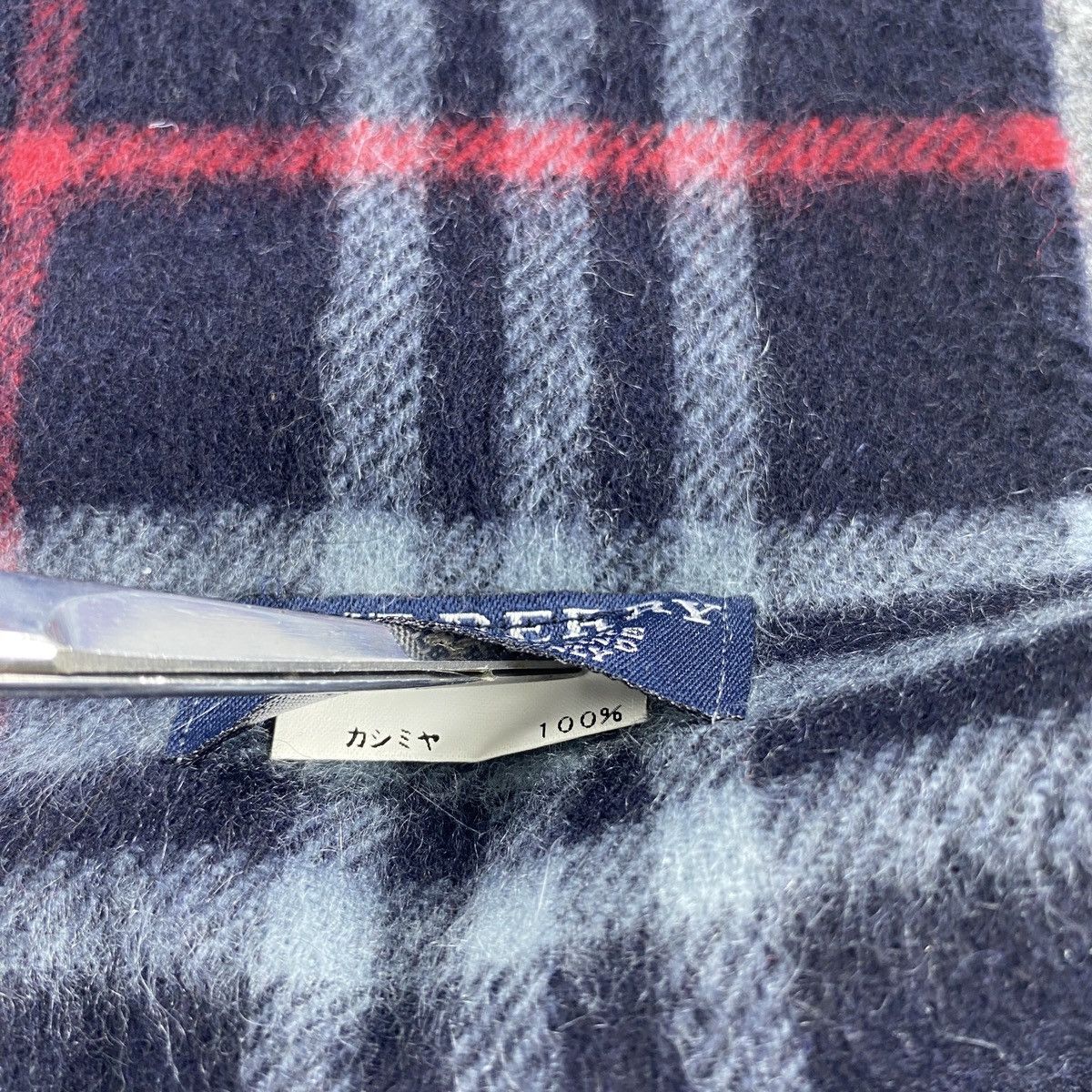 Burberry × Vintage Burberry Scarf # D669 # Muffler # Neckwear # Nova Check Size ONE SIZE - 4 Thumbnail