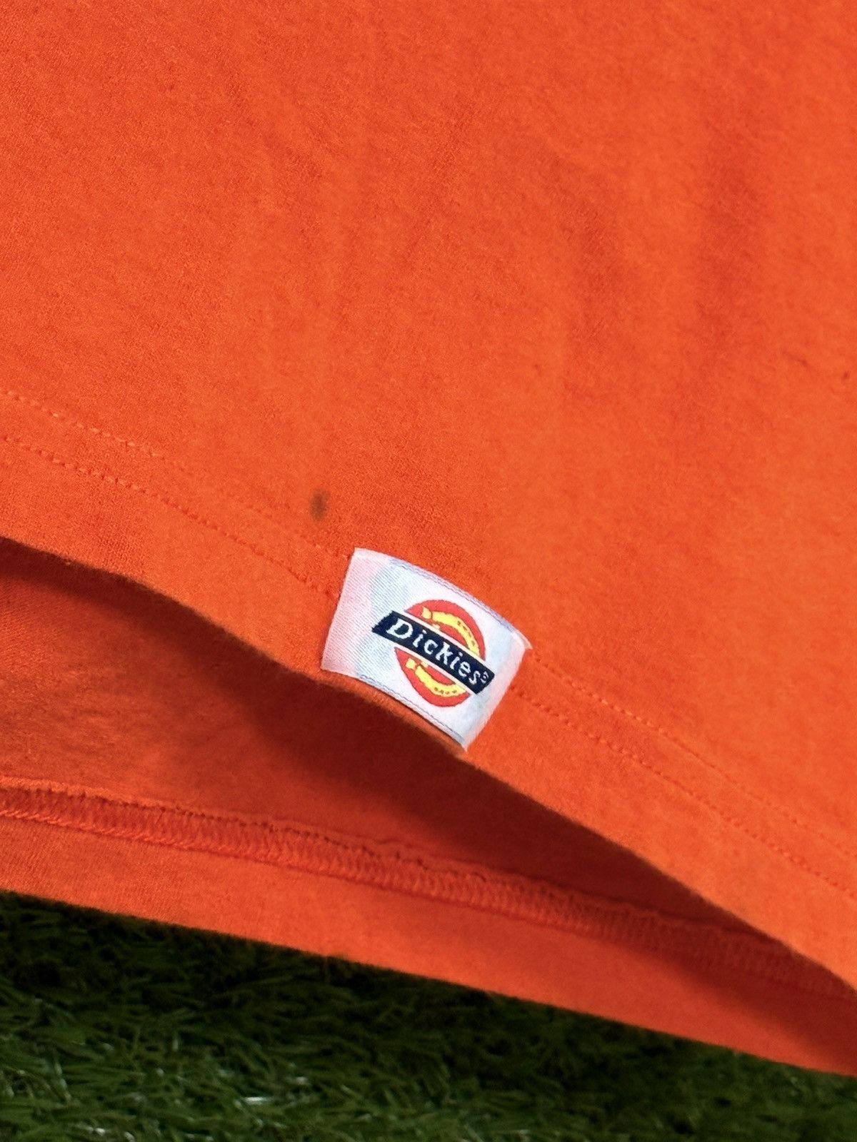 Dickies RARE Made in USA Dickies Orange Heavyweight Pocket Tee Large Size US L / EU 52-54 / 3 - 6 Thumbnail