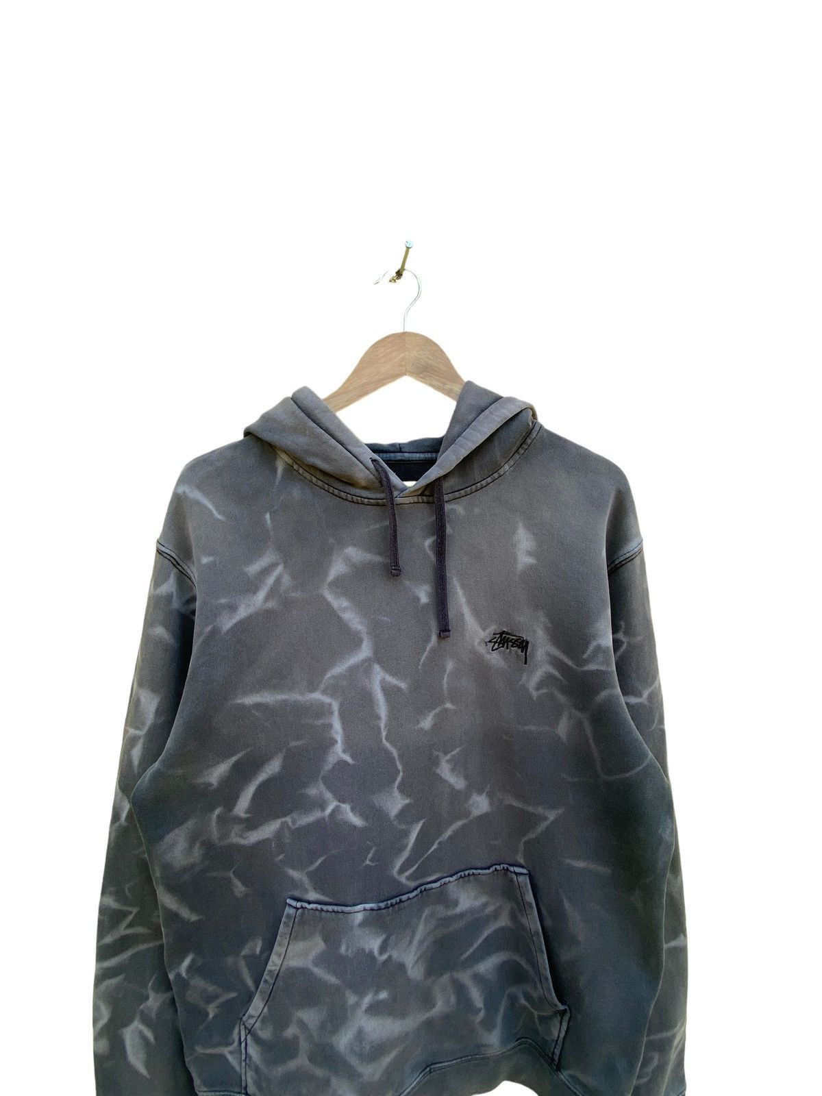 Stussy × Vintage Vintage Stussy tie dye hoodie / sweatshirt Size US L / EU 52-54 / 3 - 6 Thumbnail