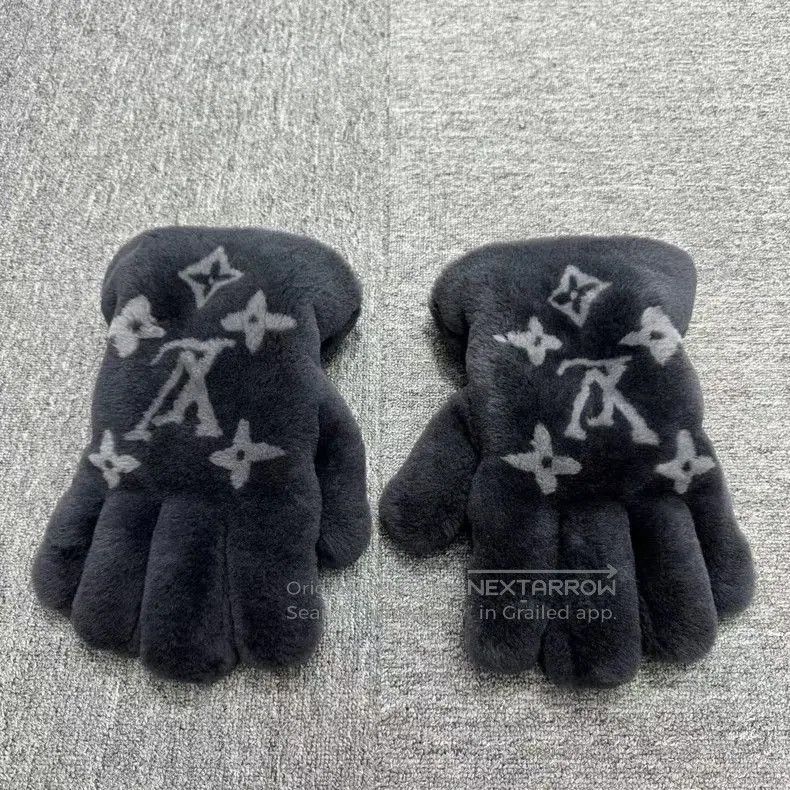 Louis Vuitton Louis Vuitton Bear Gloves With Monogram Design. Size ONE SIZE - 2 Thumbnail