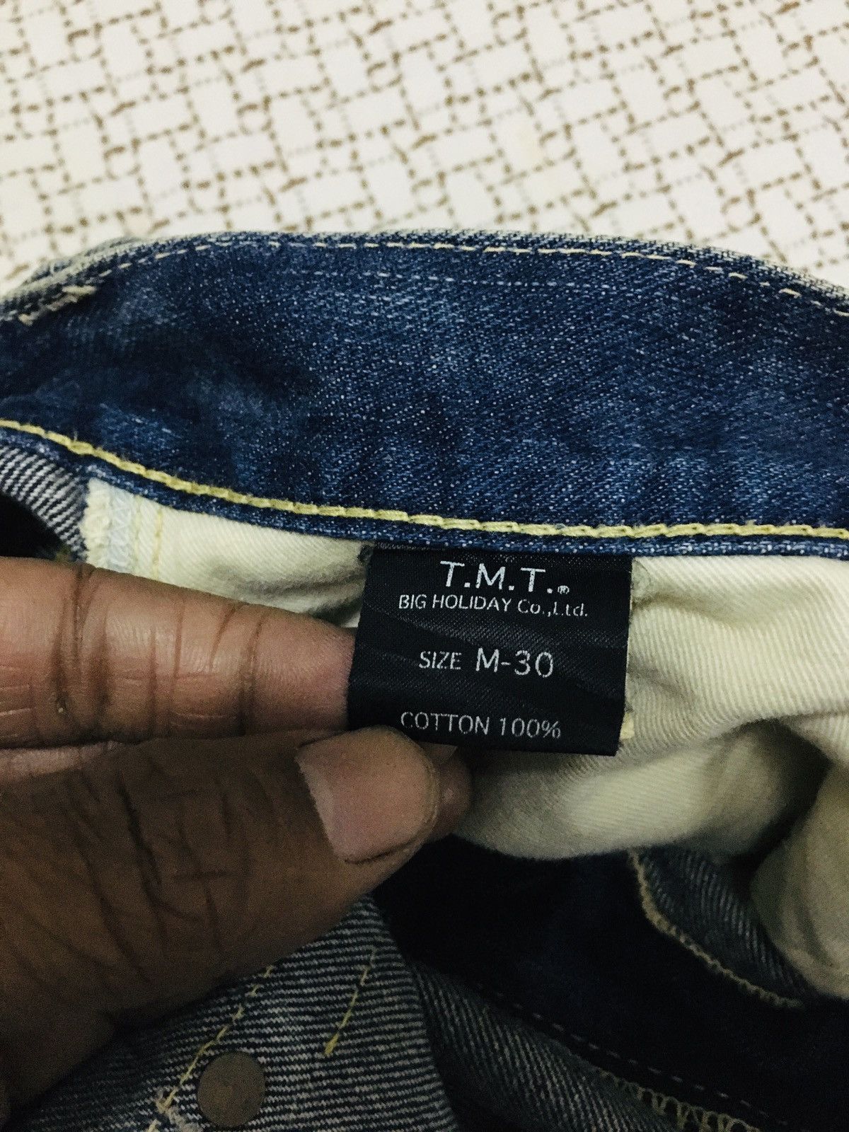 TMT TMT Japan Distressed Jeans (17) Size US 32 / EU 48 - 13 Thumbnail