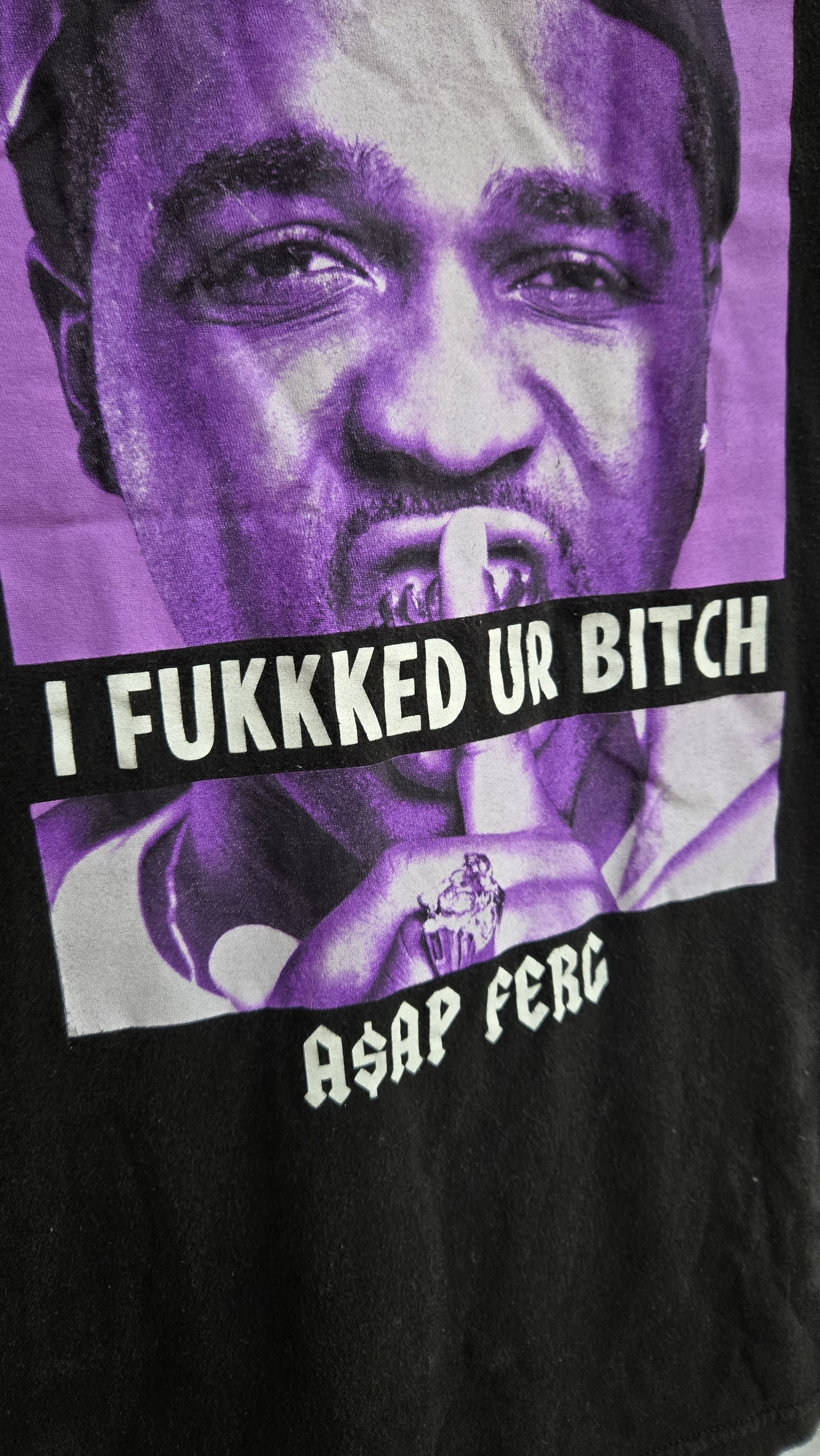 Vintage 2013 ASAP ferg merch T-shirt medium Size US M / EU 48-50 / 2 - 2 Thumbnail