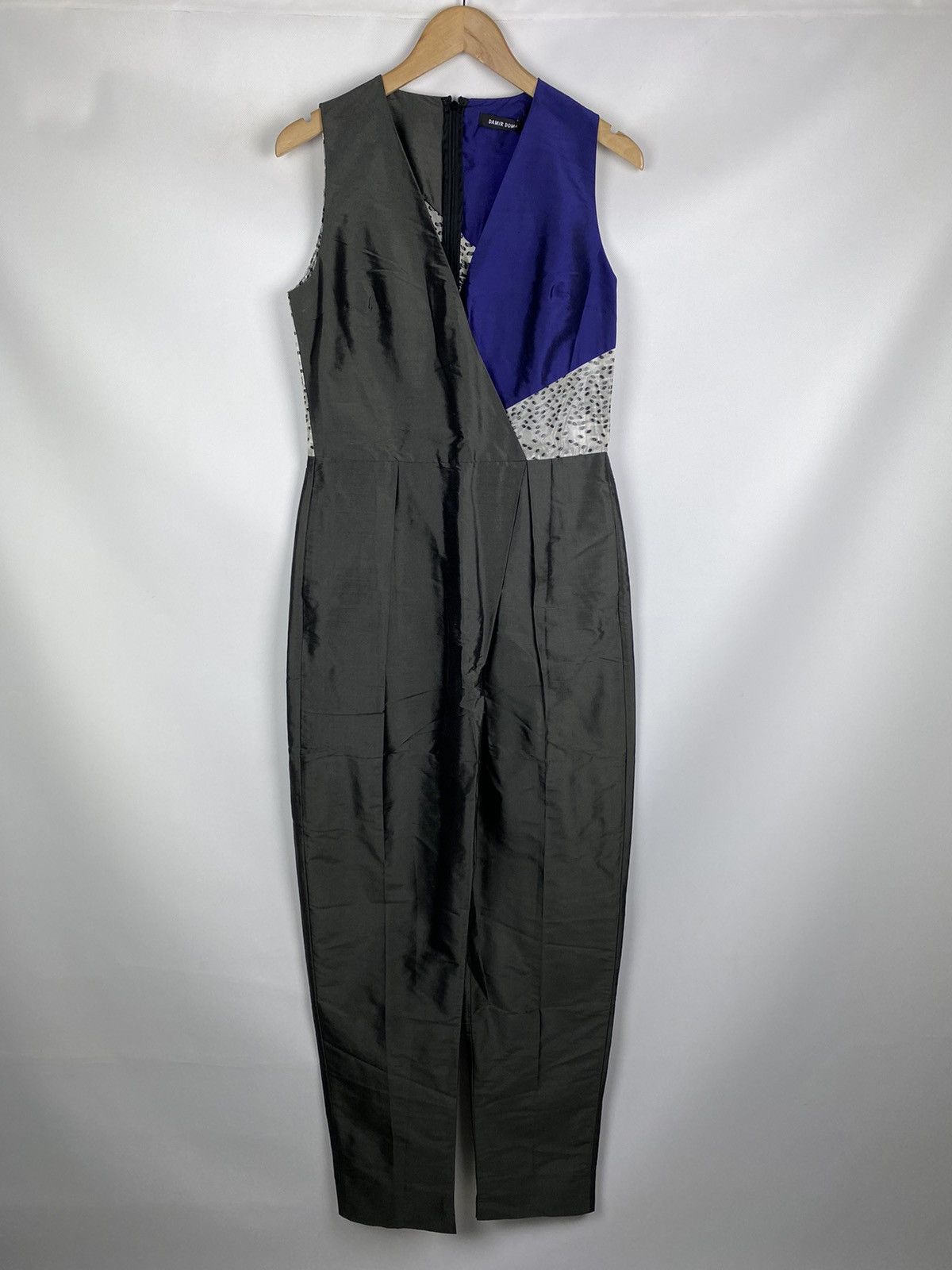 Damir Doma BNWT! Damir Doma ladies silk jumpuit overall size 40 / L Size 27" / US 4 / IT 40 - 2 Thumbnail