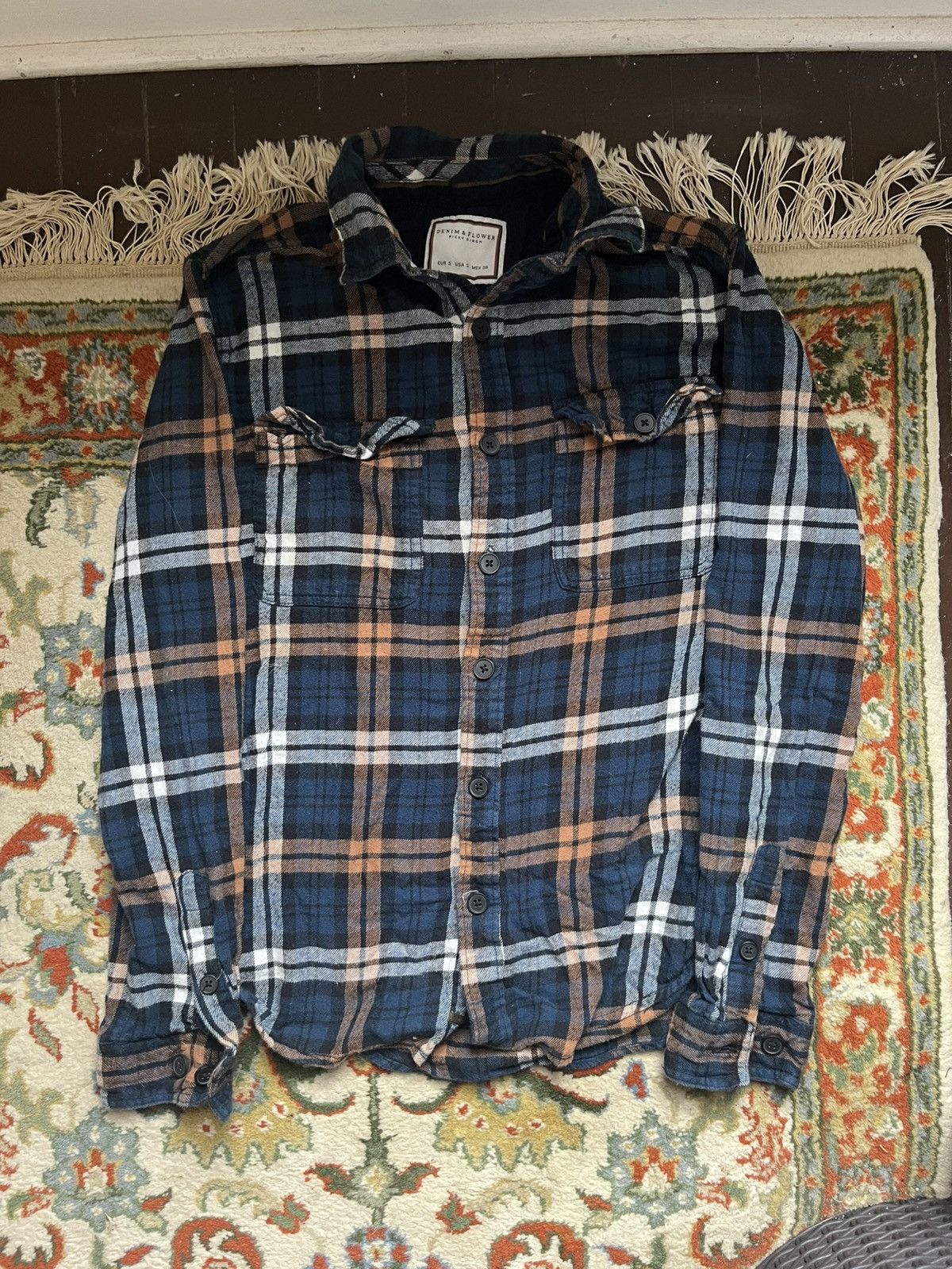 Denim & Flower Denim & Flower(Ricky Singh) Flannel Size US S / EU 44-46 / 1 - 1 Thumbnail