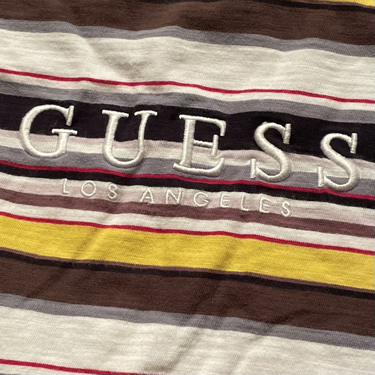 A$AP Rocky Vintage Y2K Guess ASAP Rocky Striped Short Sleeve T-Shirt Size US M / EU 48-50 / 2 - 2 Thumbnail