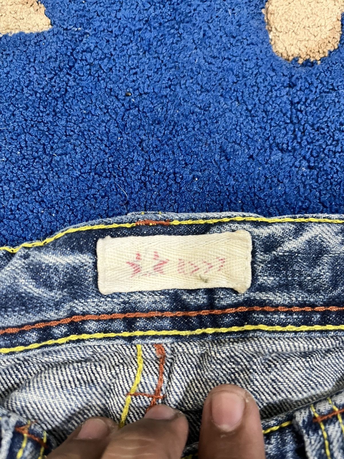 Japanese Brand × Seditionaries Vintage Japanese Brand Flare Punk Denim Size US 30 / EU 46 - 11 Thumbnail