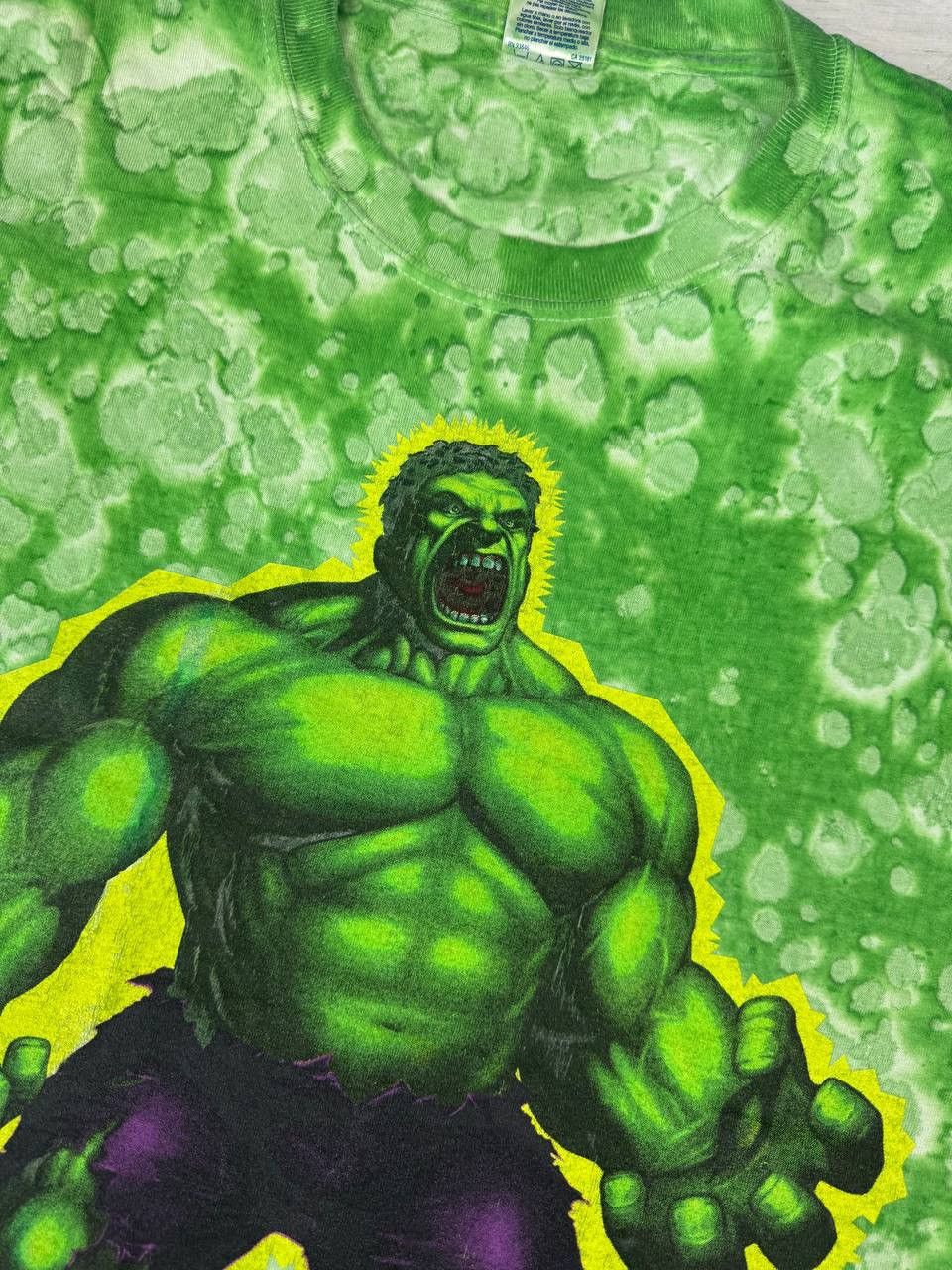 Marvel Comics Vintage Marvel The Incredible Hulk 2003 T Shirt Tie Dye Size US L / EU 52-54 / 3 - 2 Thumbnail