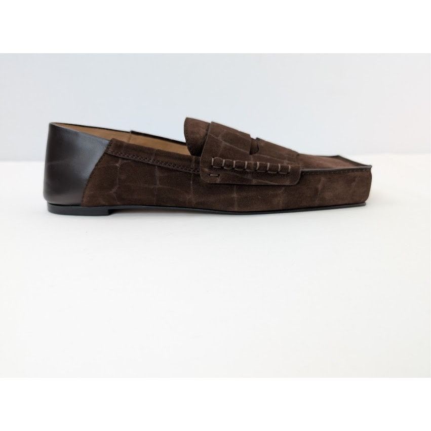 Jacquemus o1rshd1 Les Mocassins Carre Loafer Boots in Dark Brown Size US 12 / EU 45 - 4 Thumbnail