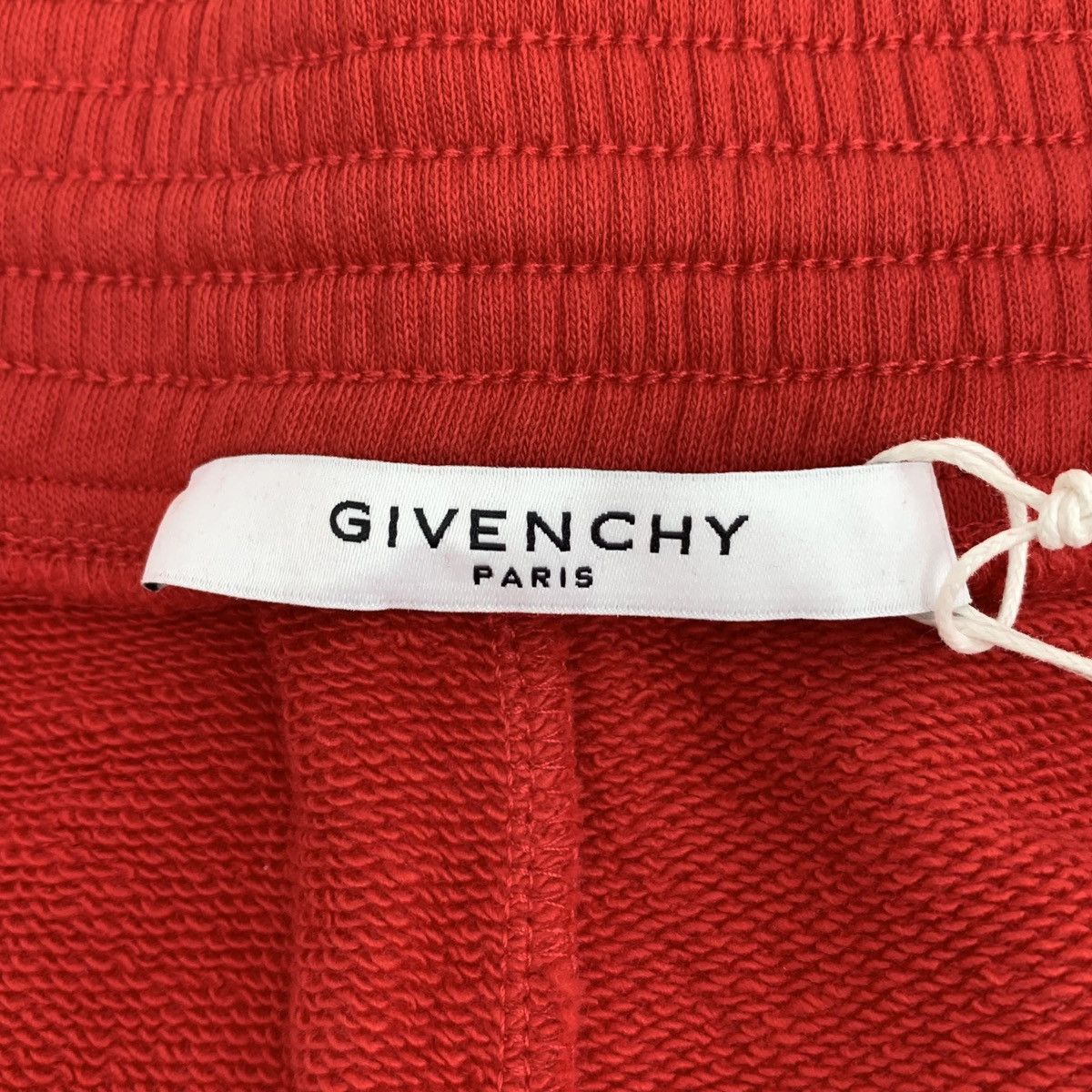 Givenchy Givenchy Red Striped Cotton Casual Drawstring Shorts K26WX Size US 38 / EU 54 - 5 Thumbnail