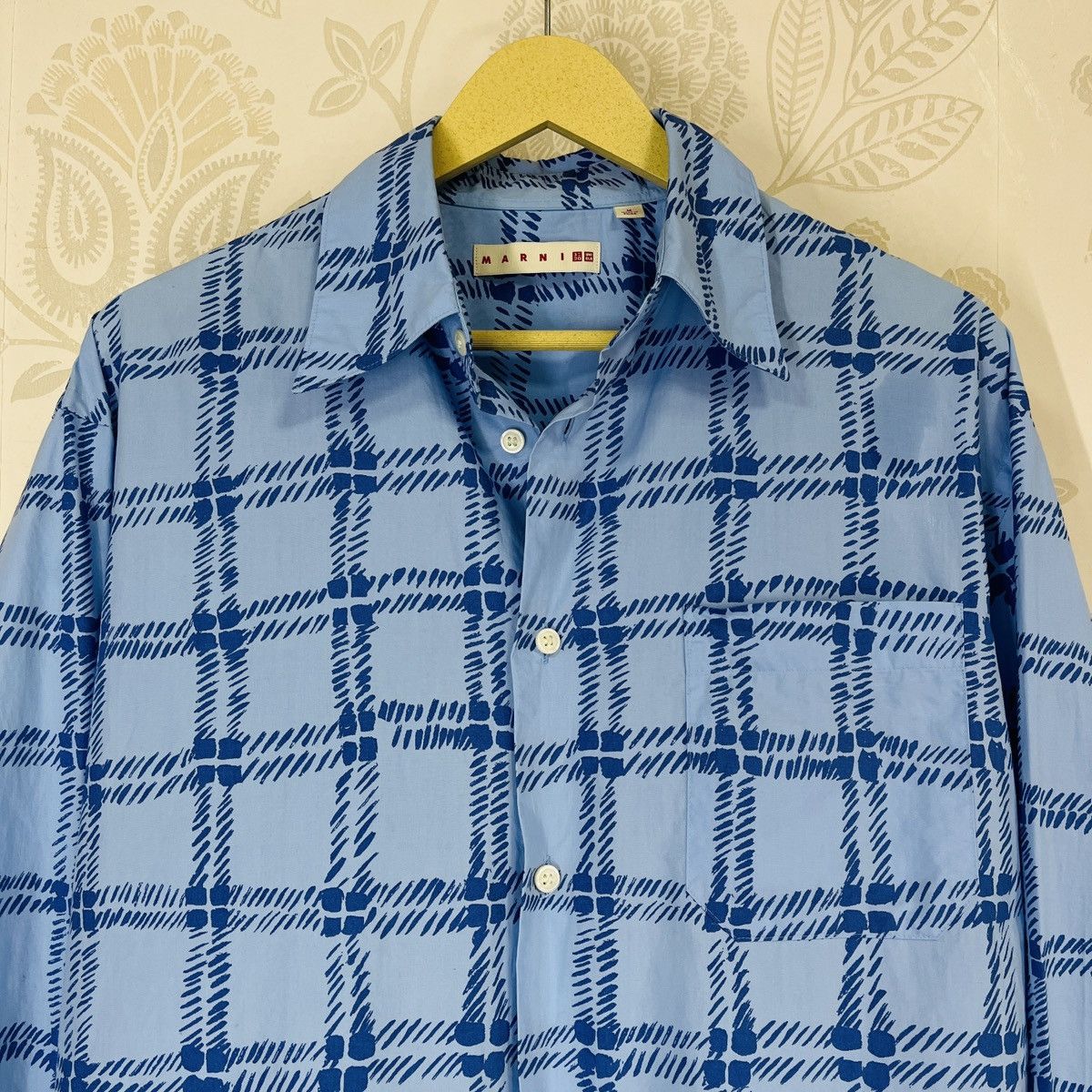 Marni MARNI X Uniqlo Japan Shirts Buttons Up Size M Size US M / EU 48-50 / 2 - 20 Thumbnail