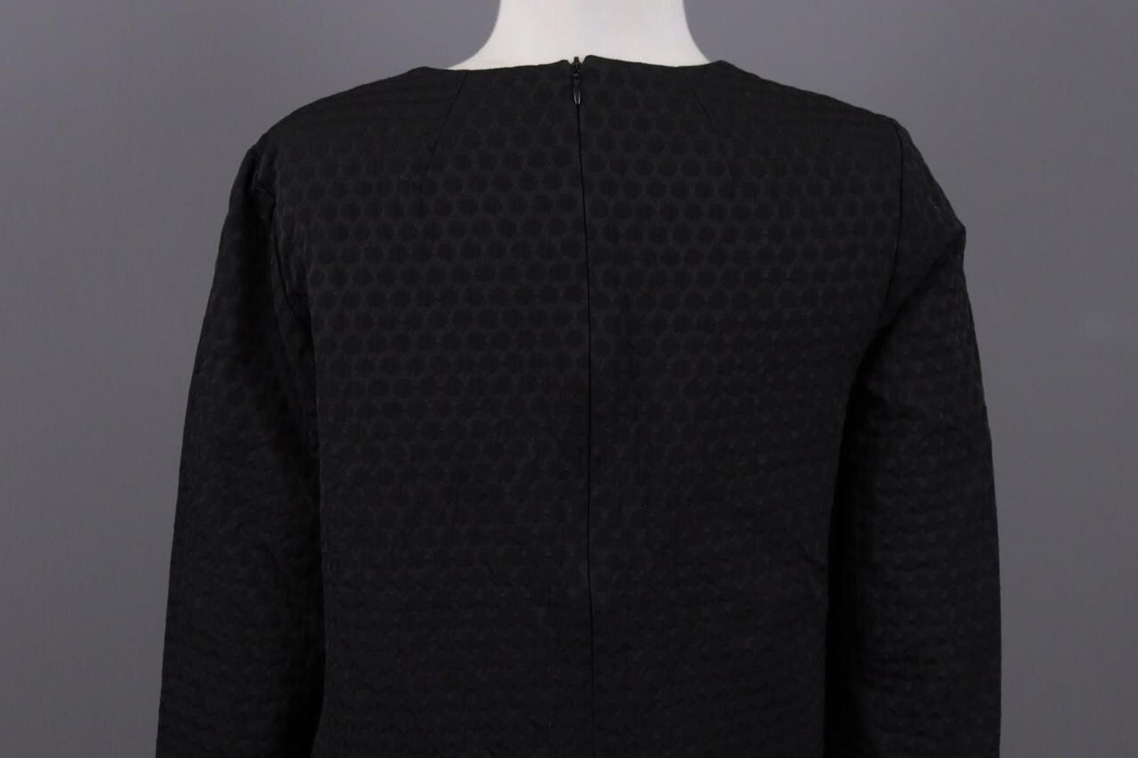Marimekko Marimekko Wautsi Black Printed A-Line Dress Size 40 Size M / US 6-8 / IT 42-44 - 11 Thumbnail