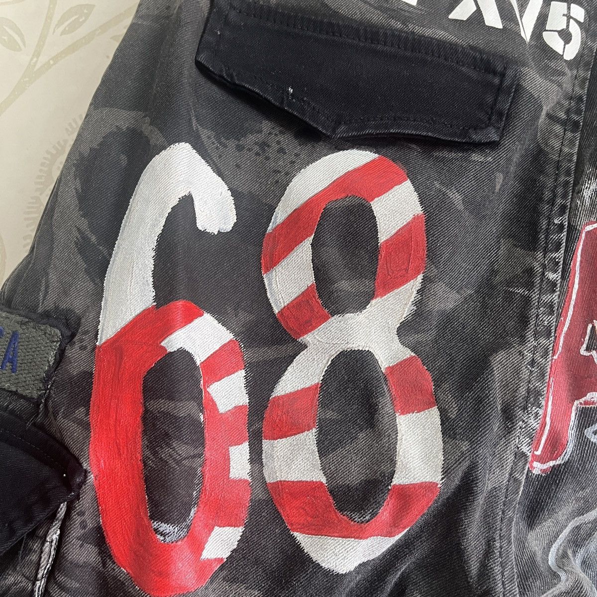 If Six Was Nine × Mostly Heard Rarely Seen Heavy Metal Accept Arts Custom Drawstring Pants Size US 31 - 14 Thumbnail