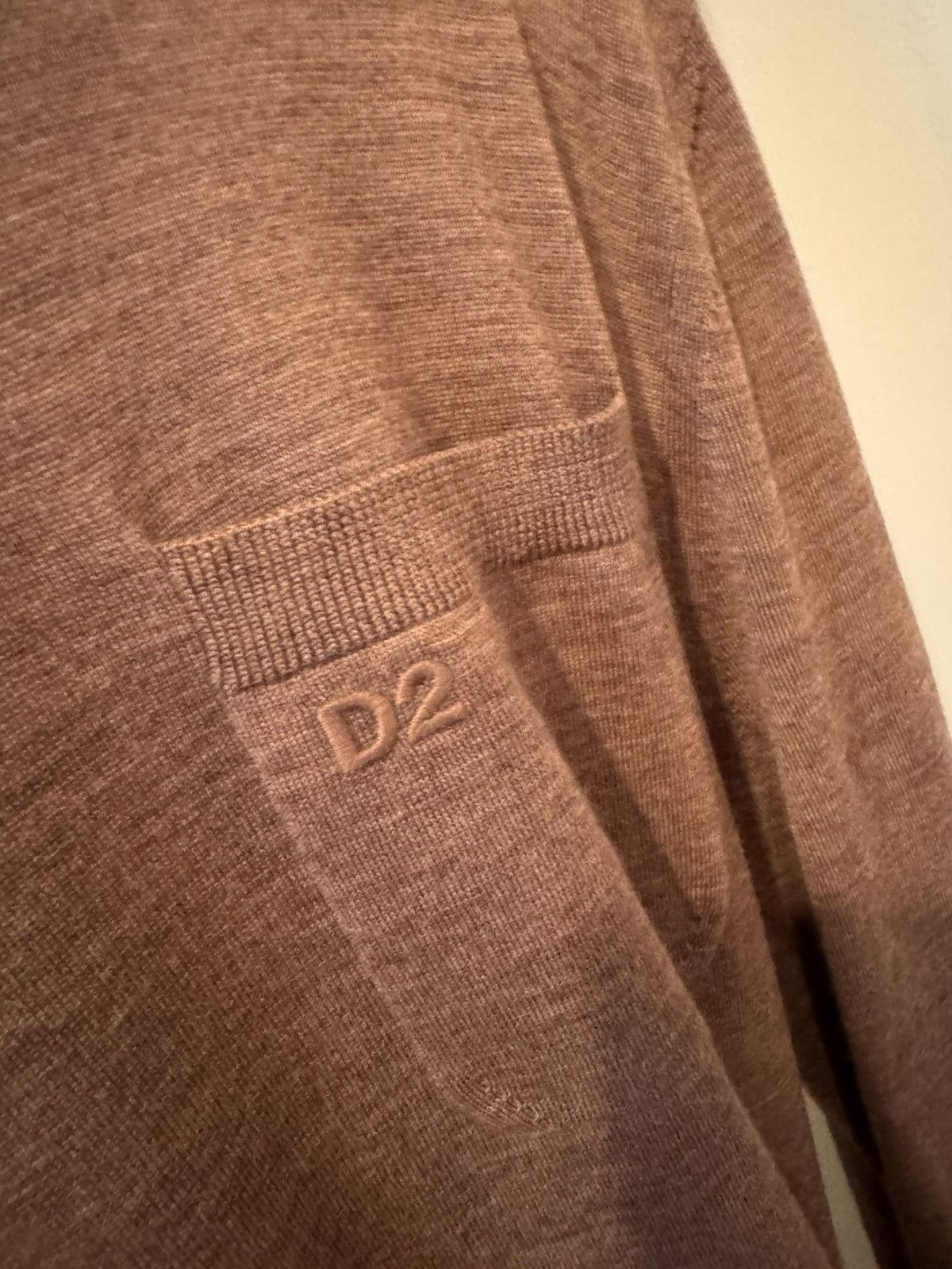 Dsquared2 Dsquared2 brown turtle neck wool shirt Size US S / EU 44-46 / 1 - 2 Thumbnail