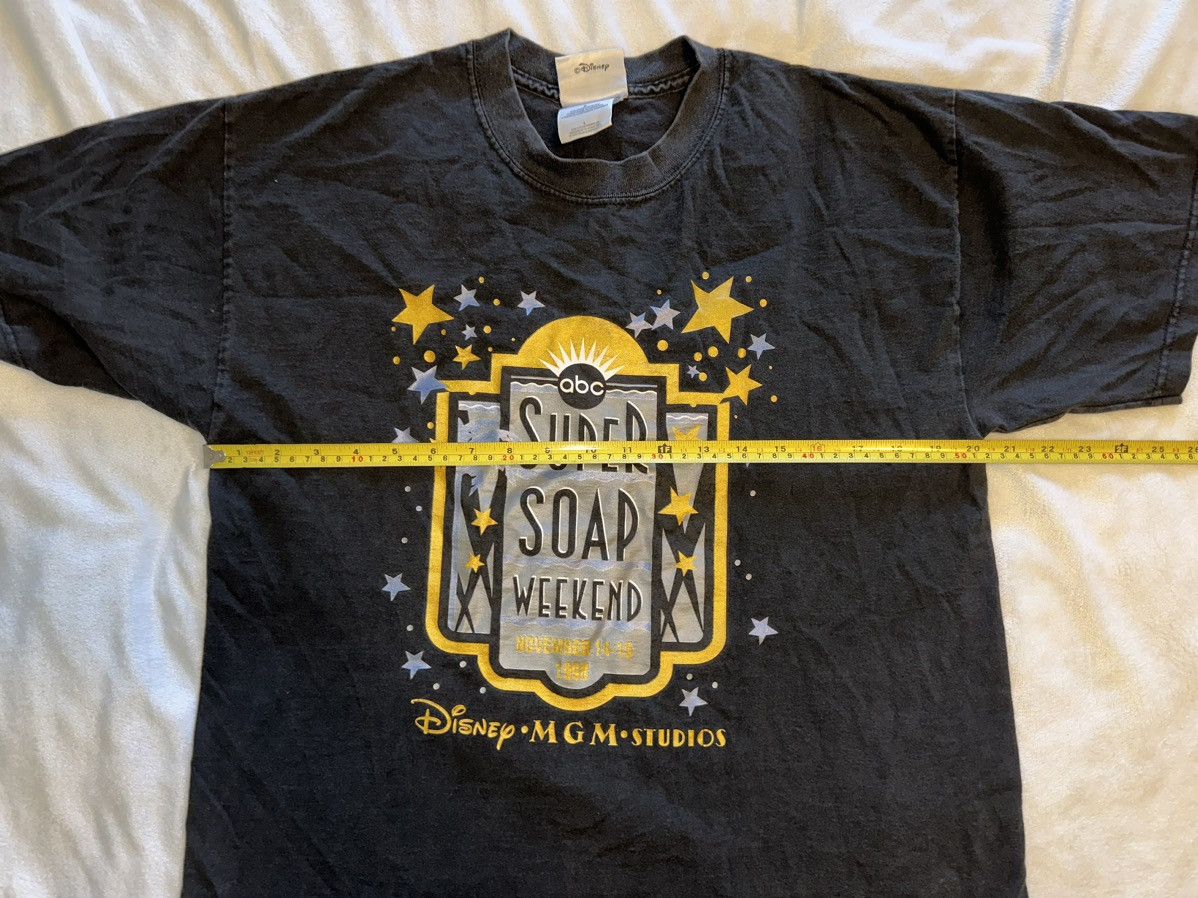 Disney × Vintage VTG 1998 ABC SUPER SOAP OPERA WEEKEND T SHIRT DISNEY WORLD-L Size US L / EU 52-54 / 3 - 7 Thumbnail
