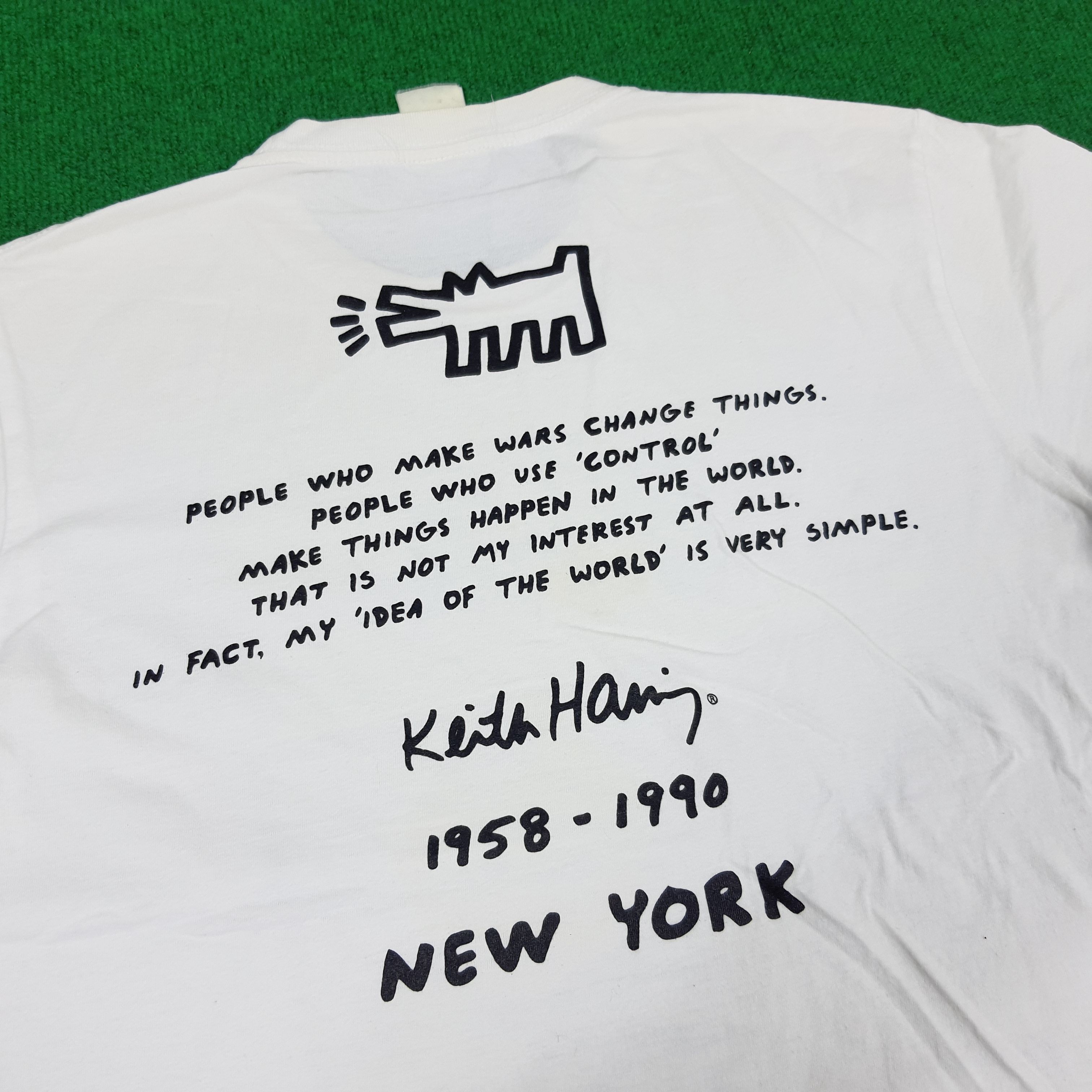 Keith Haring Vintage Keith Haring Art Streetwear T-shirt Size US M / EU 48-50 / 2 - 4 Thumbnail