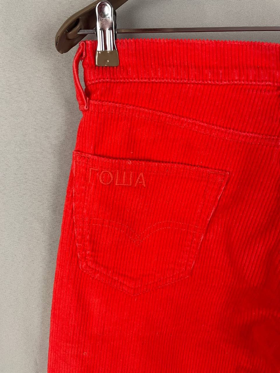 Gosha Rubchinskiy Gosha Rubchinskiy x Levi’s Red Corduroy Pants Size US 30 / EU 46 - 12 Thumbnail