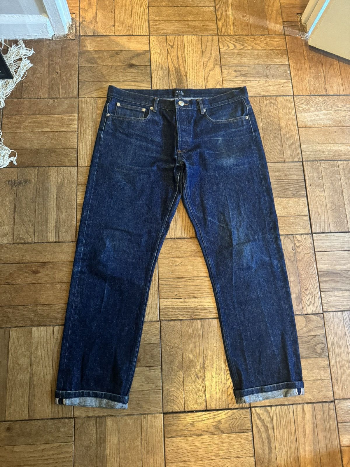 A.P.C. A.P.C Petit Standard Raw Denim Never Washed Size US 34 / EU 50 - 1 Thumbnail