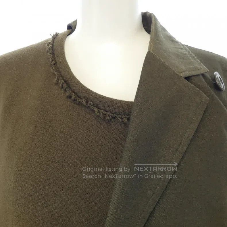Yohji Yamamoto Yohji Yamamoto 20 mm Paneled Profile Jacket Size US S / EU 44-46 / 1 - 4 Thumbnail