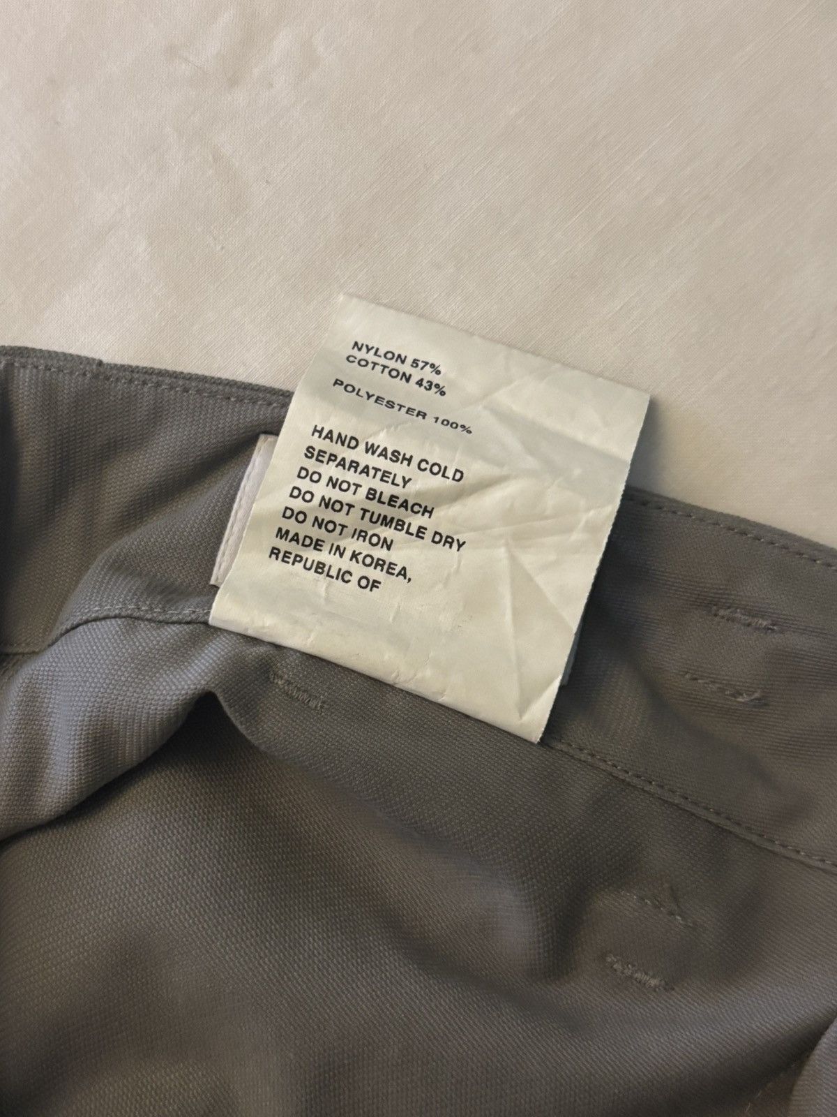POST ARCHIVE FACTION (PAF) Post Archive Faction (PAF) 5.0 Trousers Right Grey Size US 29 - 4 Thumbnail