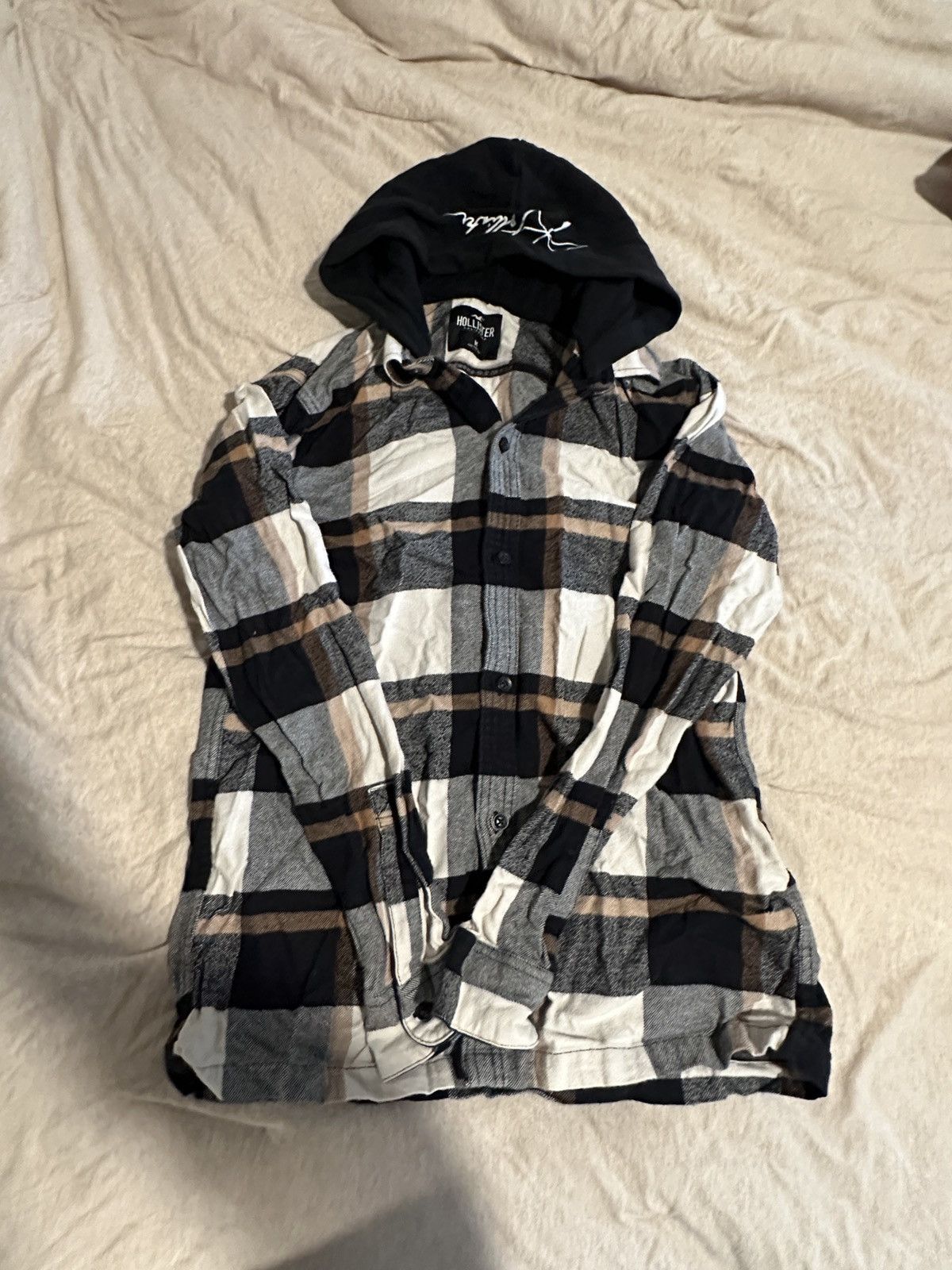 Hollister Hollister warm black and grey flannel Size US M / EU 48-50 / 2 - 1 Thumbnail