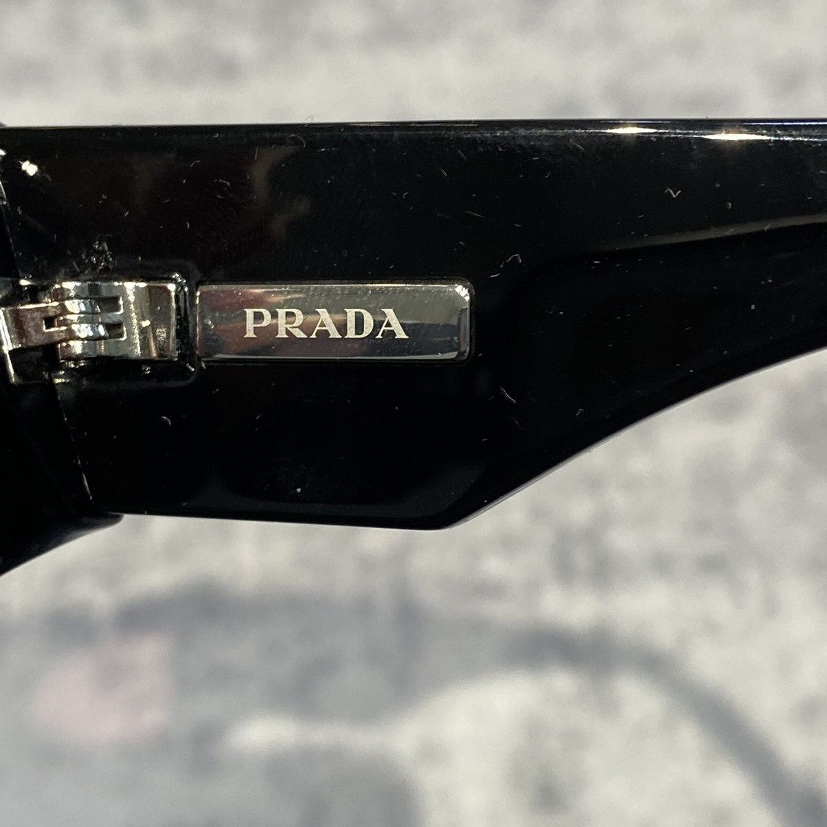 Prada PRADA 0PR 09ZS 16K30L BLACK PINK Size ONE SIZE - 5 Thumbnail