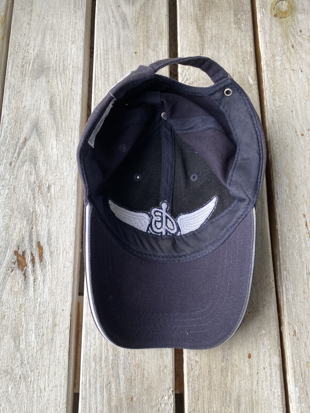 Breitling × Vintage Vintage 90s Breitling Logo Cap Hat Rolex Cartier Omega Size ONE SIZE - 6 Thumbnail