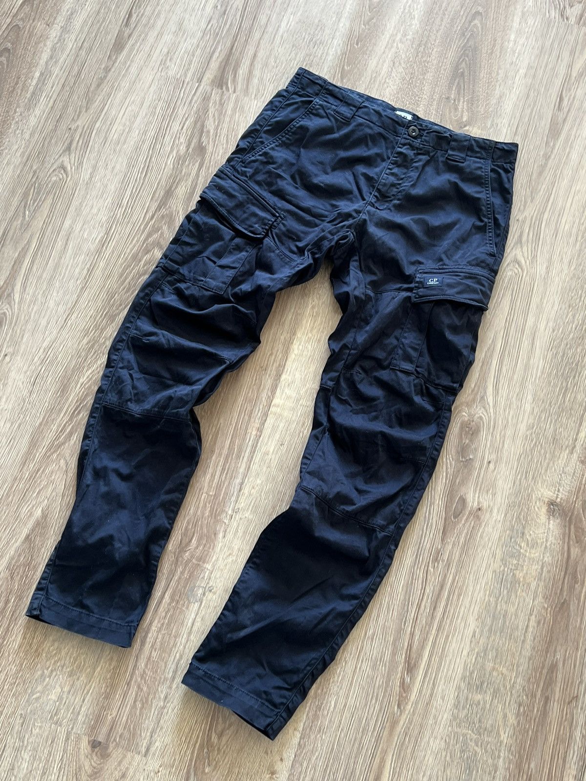 C.P. Company C.P. Company Cargo Pants / Ergonomic Fit / Black / Size US 32 / EU 48 - 1 Thumbnail