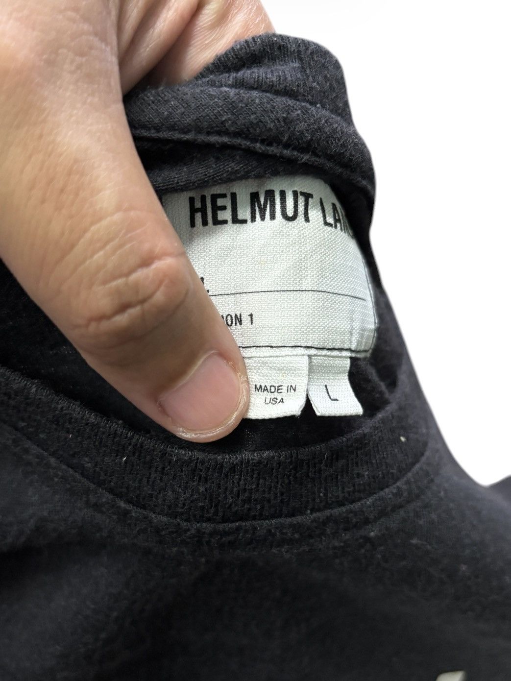 Helmut Lang 💸BINDING OFFER💸VINTAGE HELMUT LANG TSHIRT TEE🔥 Size US L / EU 52-54 / 3 - 16 Thumbnail