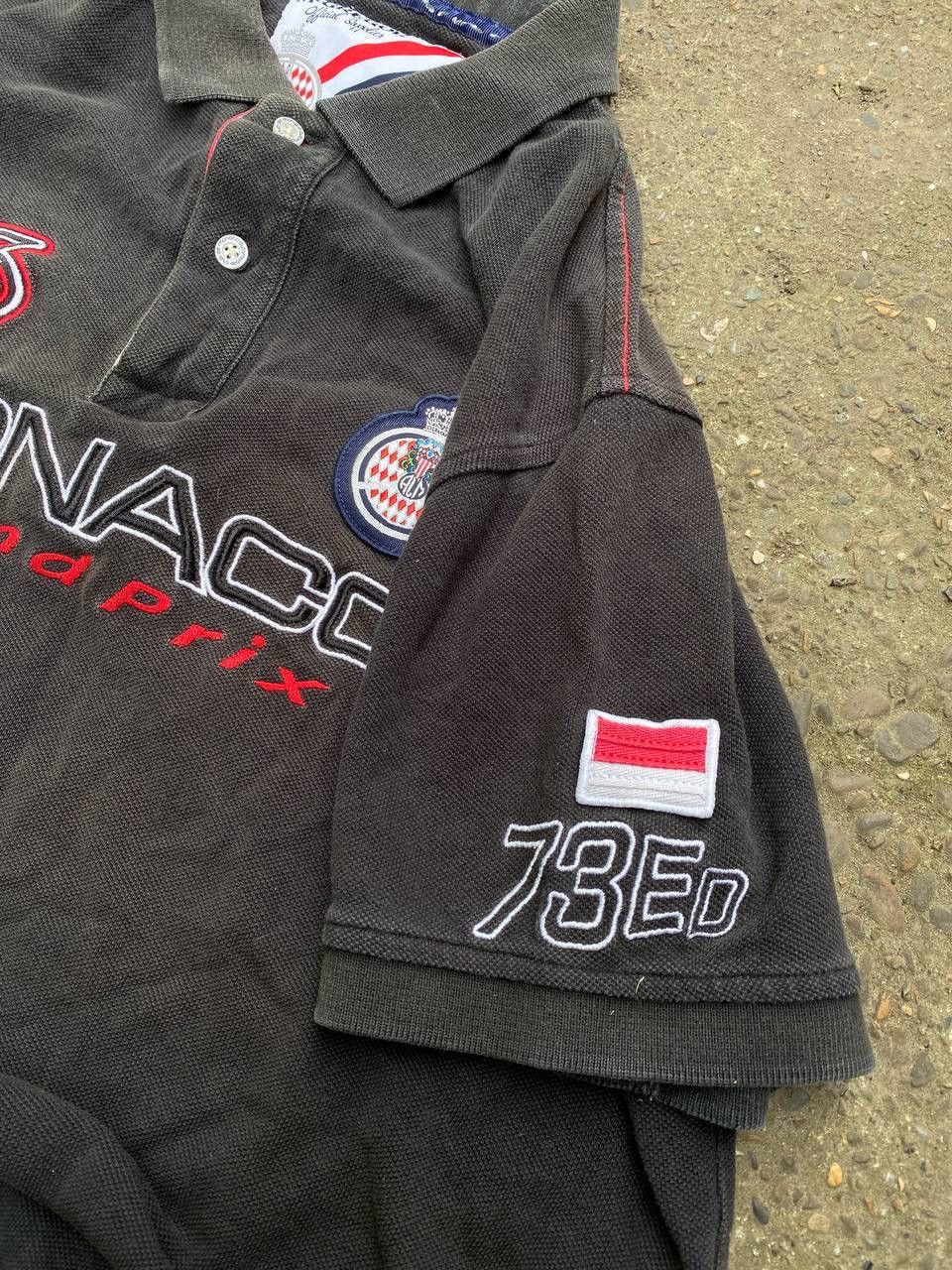 Japanese Brand × Vintage Monaco Polo Ralph Lauren style racing jersey polo Size US L / EU 52-54 / 3 - 7 Thumbnail