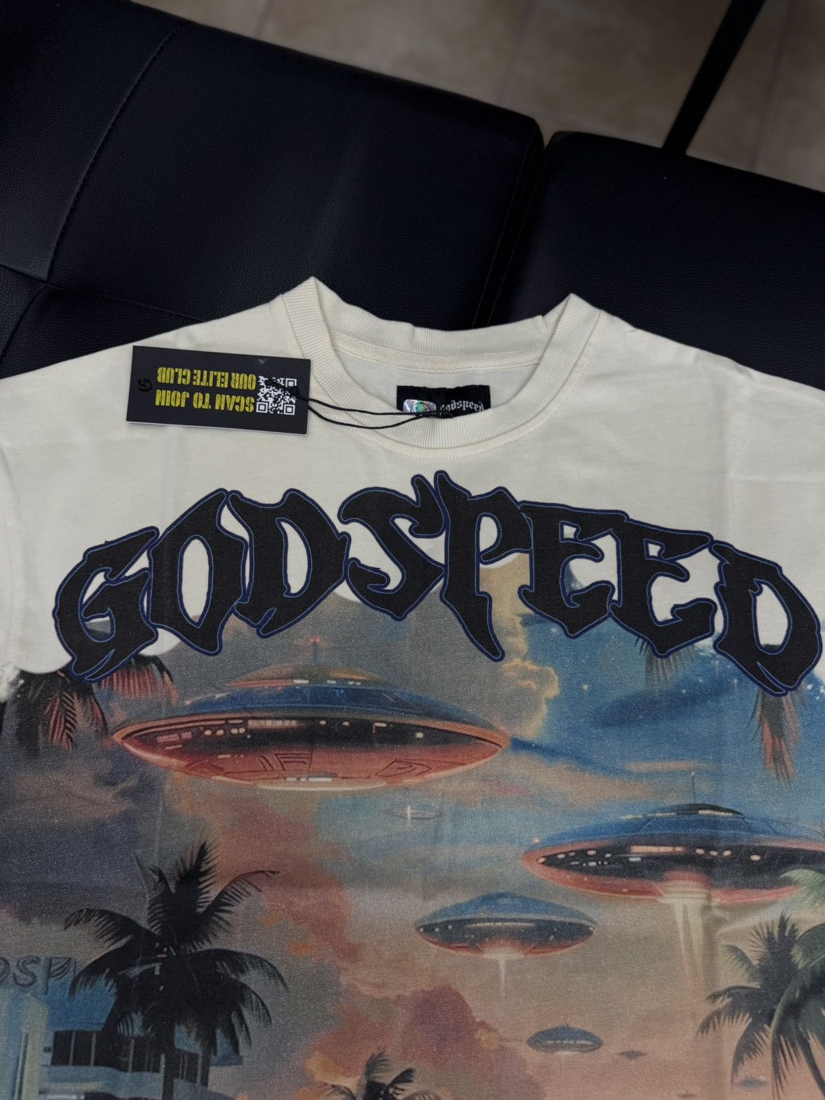 Godspeed Godspeed UFO Miami Tee Shirt Size M (NEW) Size US M / EU 48-50 / 2 - 5 Thumbnail