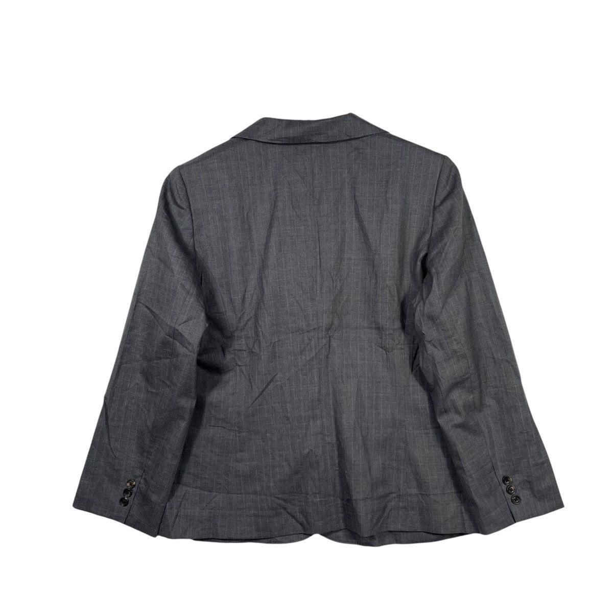 Mademoiselle Non Non Mademoiselle NON NON Grey Tailored Blazer Japan Designer Size 38R - 4 Thumbnail