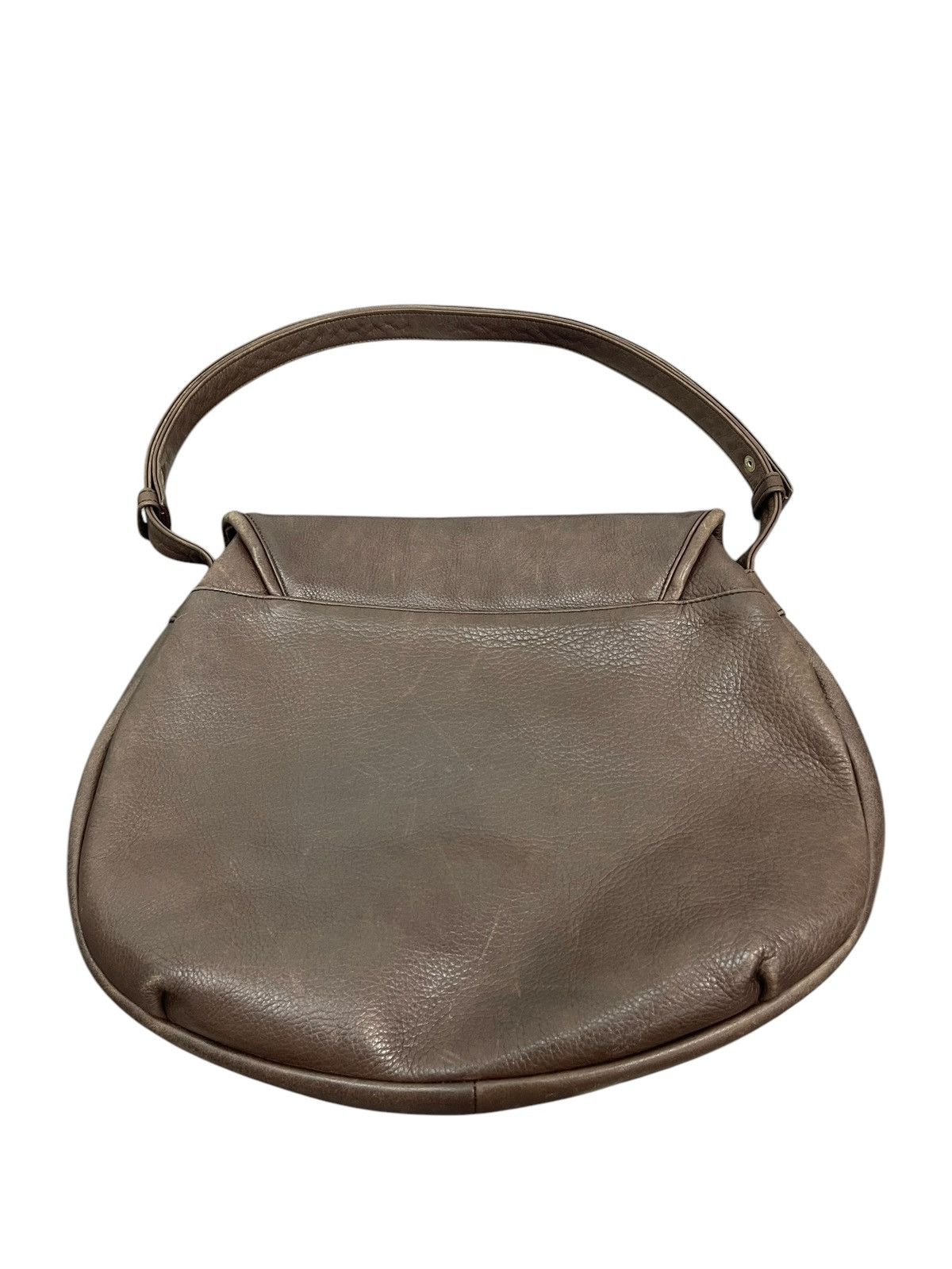 Japanese Brand Full Leather Michiko Kuge Vtg Japan Shoulder Bag 1🟩6 Size ONE SIZE - 10 Thumbnail
