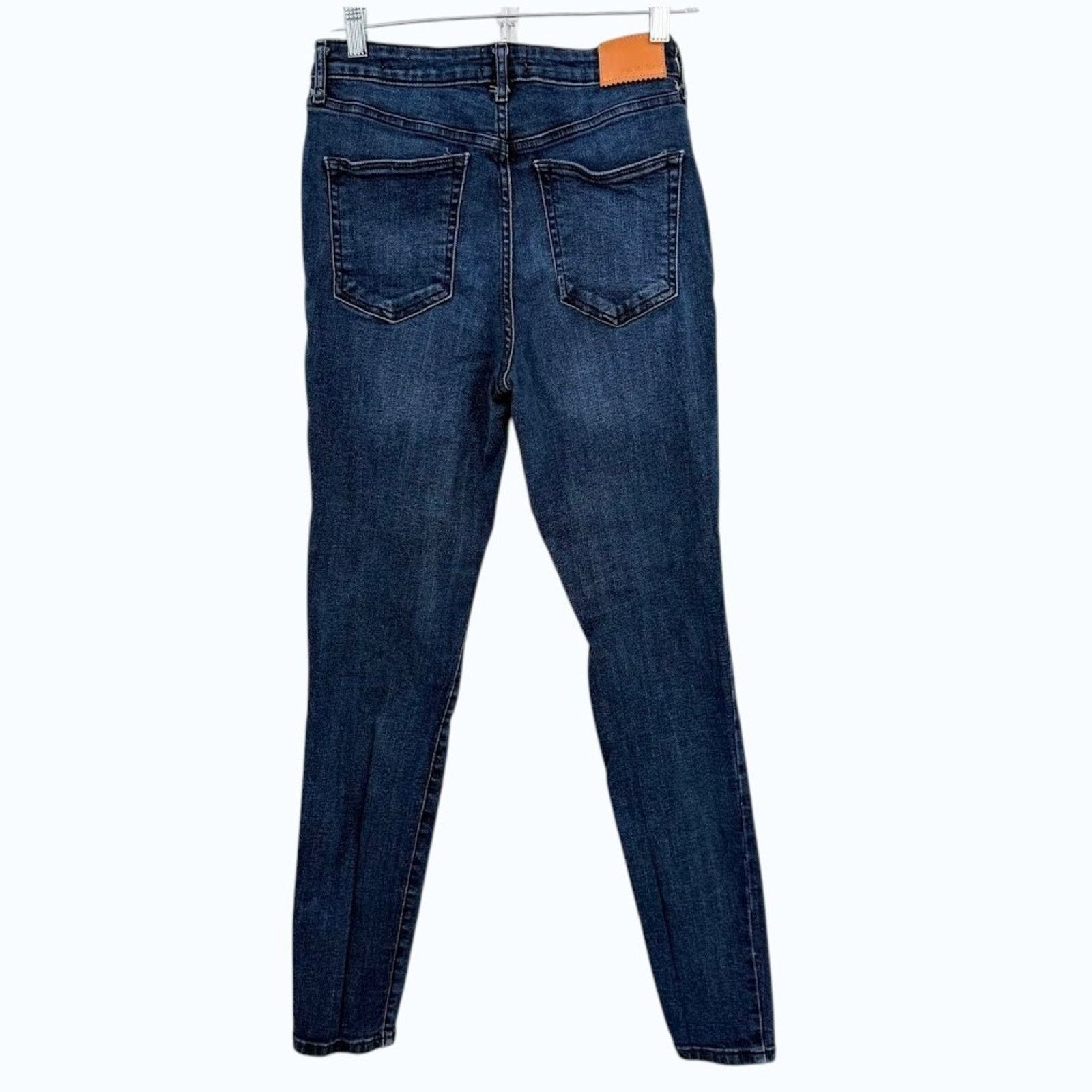 AVEC LES FILLES Avec Les Filles Jeans Womens 27 Skinny Fit Blue Denim Size 27" / US 4 / IT 40 - 2 Thumbnail