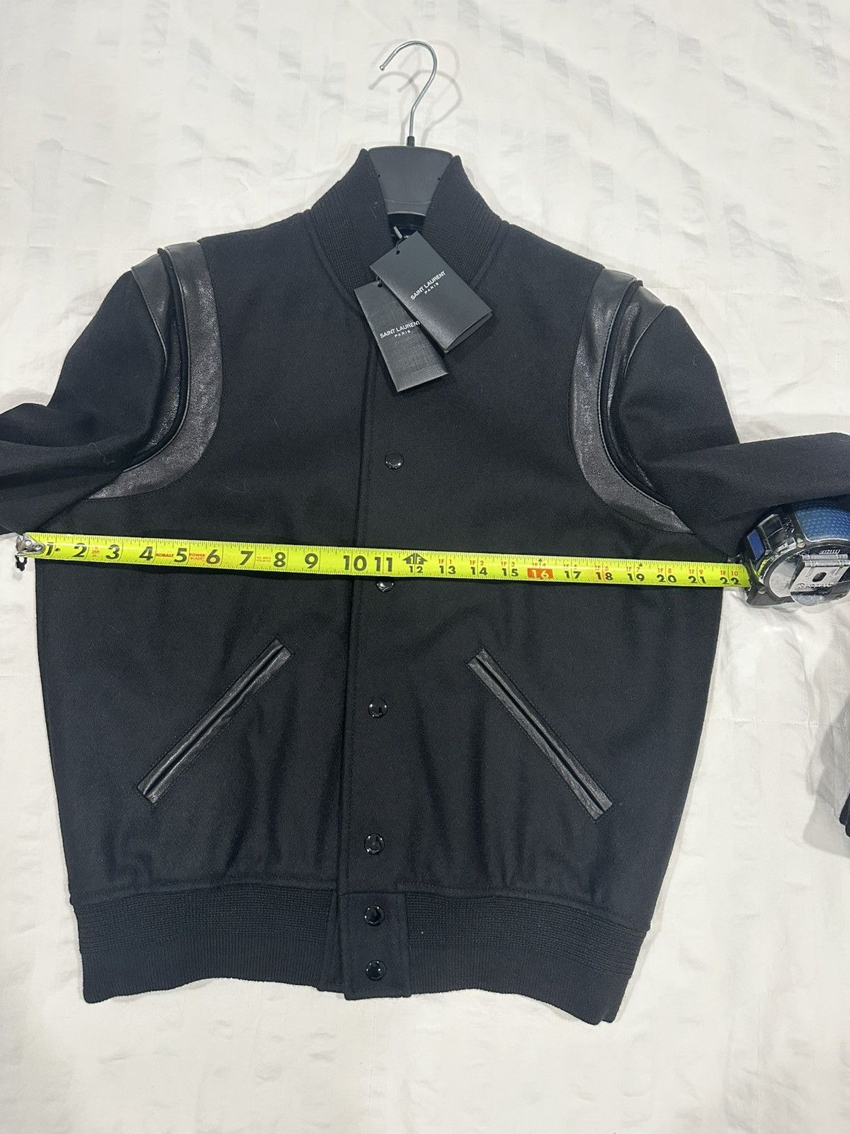 Saint Laurent Paris Saint Laurent Teddy 2025 New Unworn Flawless Size US M / EU 48-50 / 2 - 16 Thumbnail