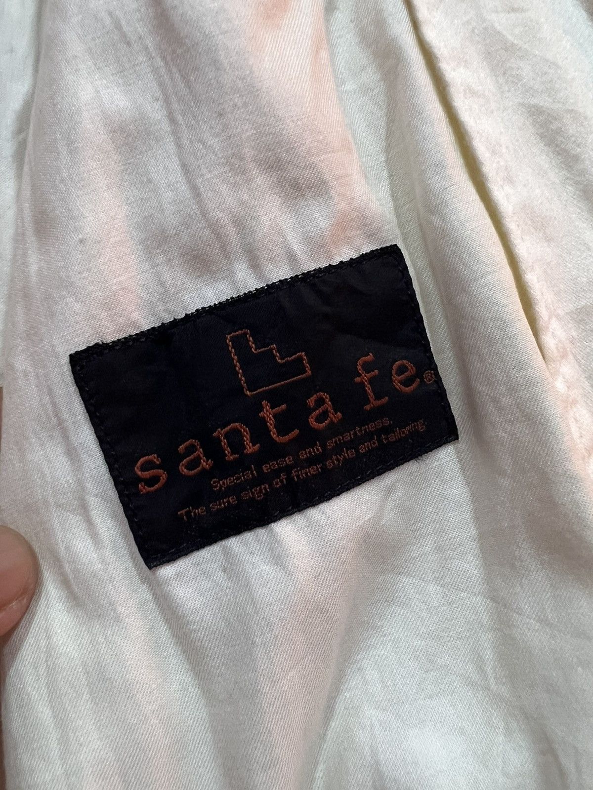 Japanese Brand 🔥 SANTA FE SILK BOMBER JACKET Size US L / EU 52-54 / 3 - 11 Thumbnail