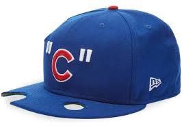 image of New Era x Off White Off-White Chicago Cubs Fitted 7.25 Us Mens in Blue
