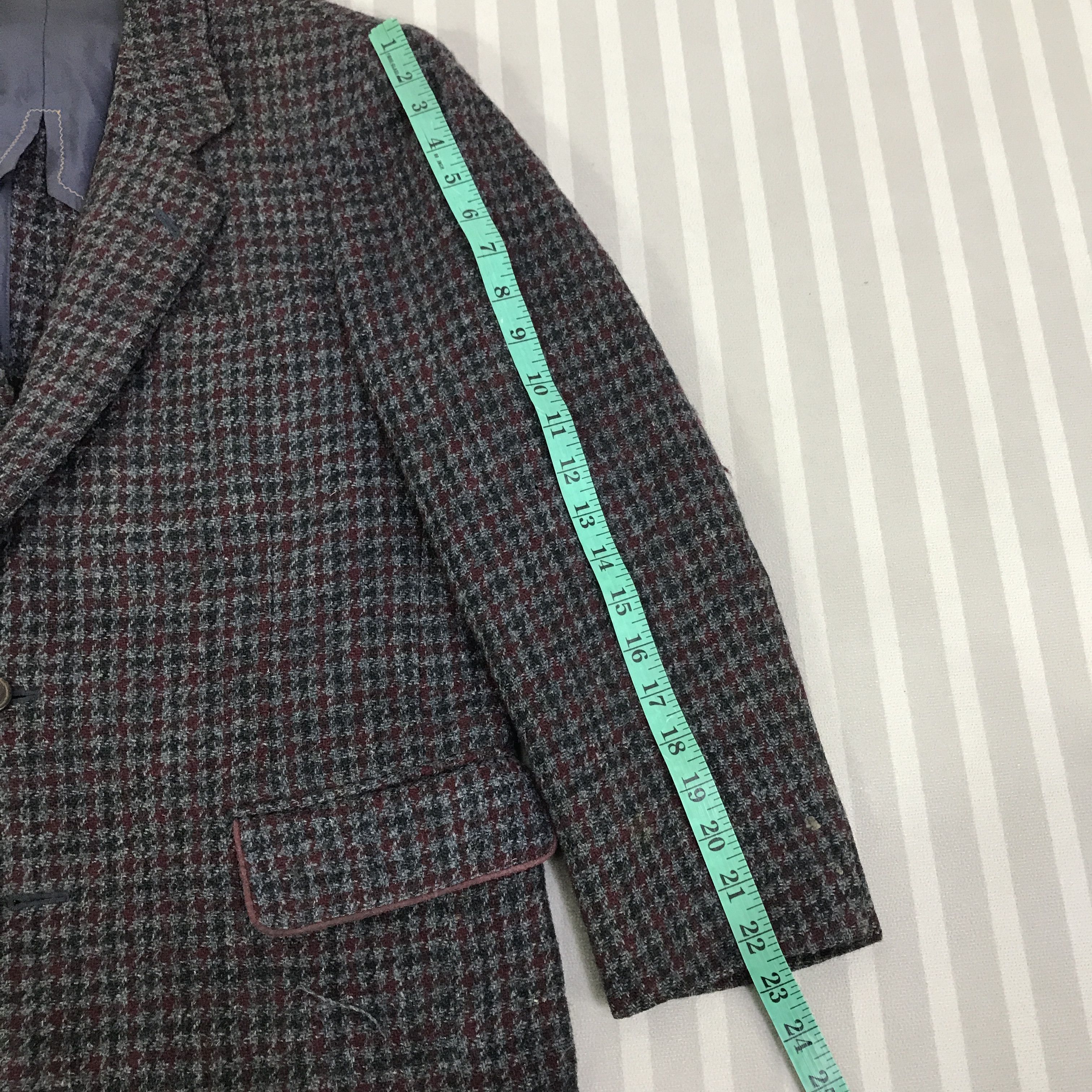 Harris Tweed Vintage Harris Tweed Wool classic Blazes K115B18 Size US L / EU 52-54 / 3 - 7 Thumbnail