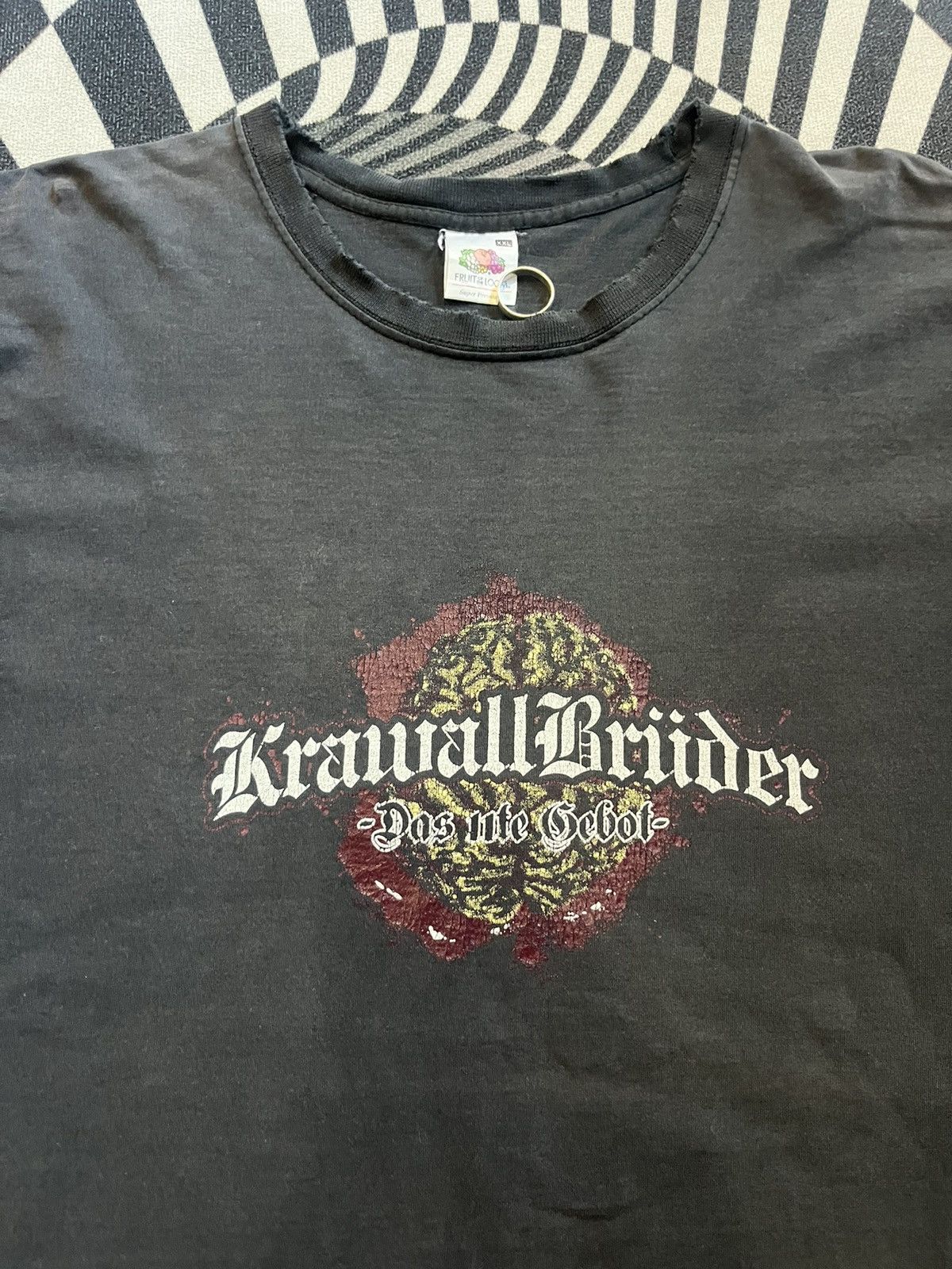 Band Tees Vintage KrawallBruder Das 11te gebot 05’s punk Rock Tshirt Size US XXL / EU 58 / 5 - 5 Thumbnail