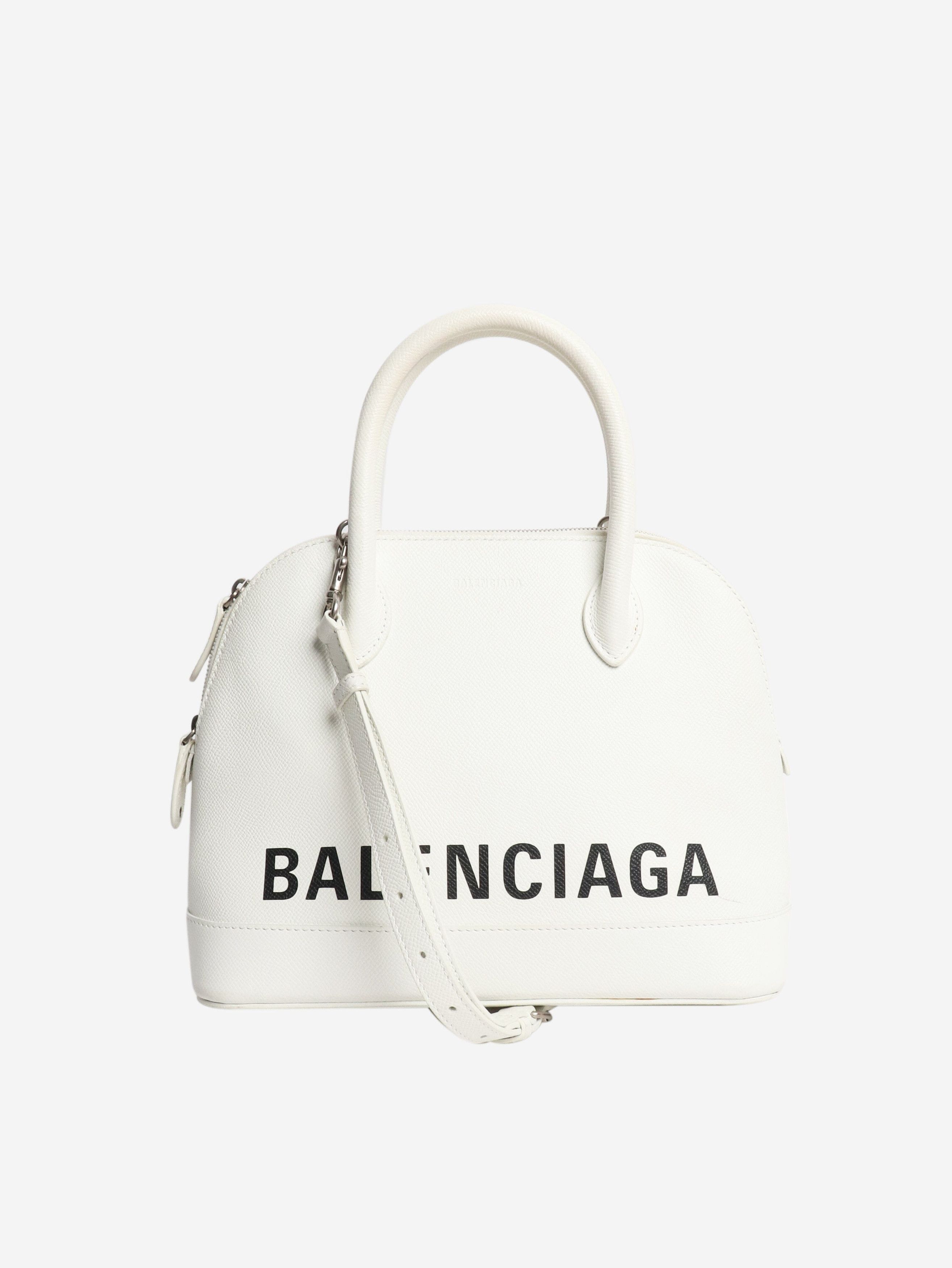 Balenciaga White small Ville top handle bag Size ONE SIZE - 1 Thumbnail