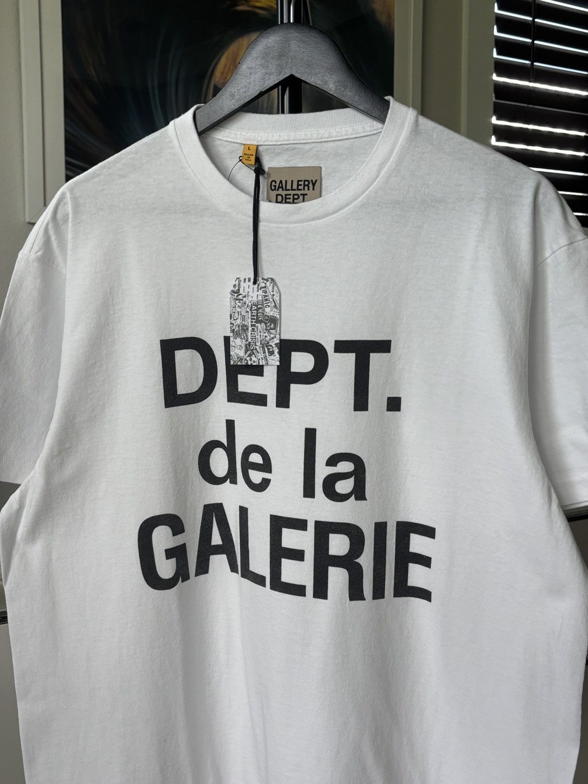 Gallery Dept. GALLERY DEPT - FRENCH LOGO TEE Size US L / EU 52-54 / 3 - 3 Thumbnail
