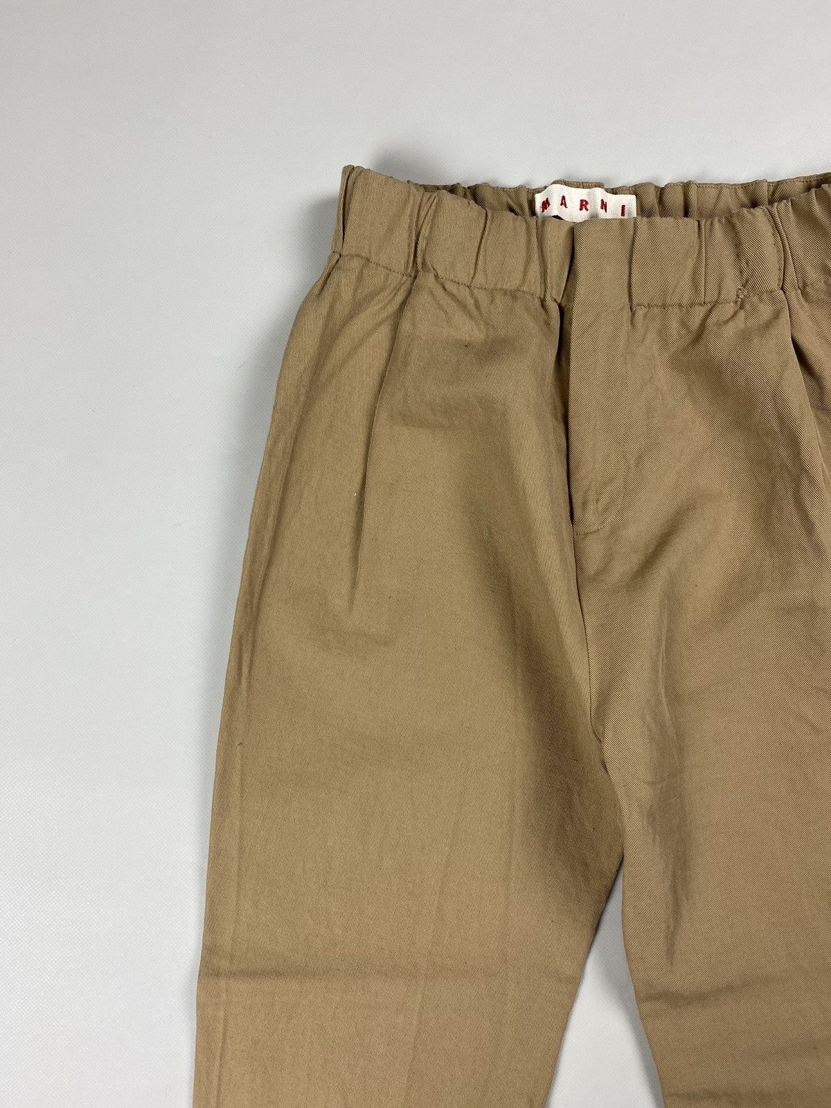 Marni Marni Comessa ladies cotton / linen cropped pants trousers Size 27" / US 4 / IT 40 - 6 Thumbnail