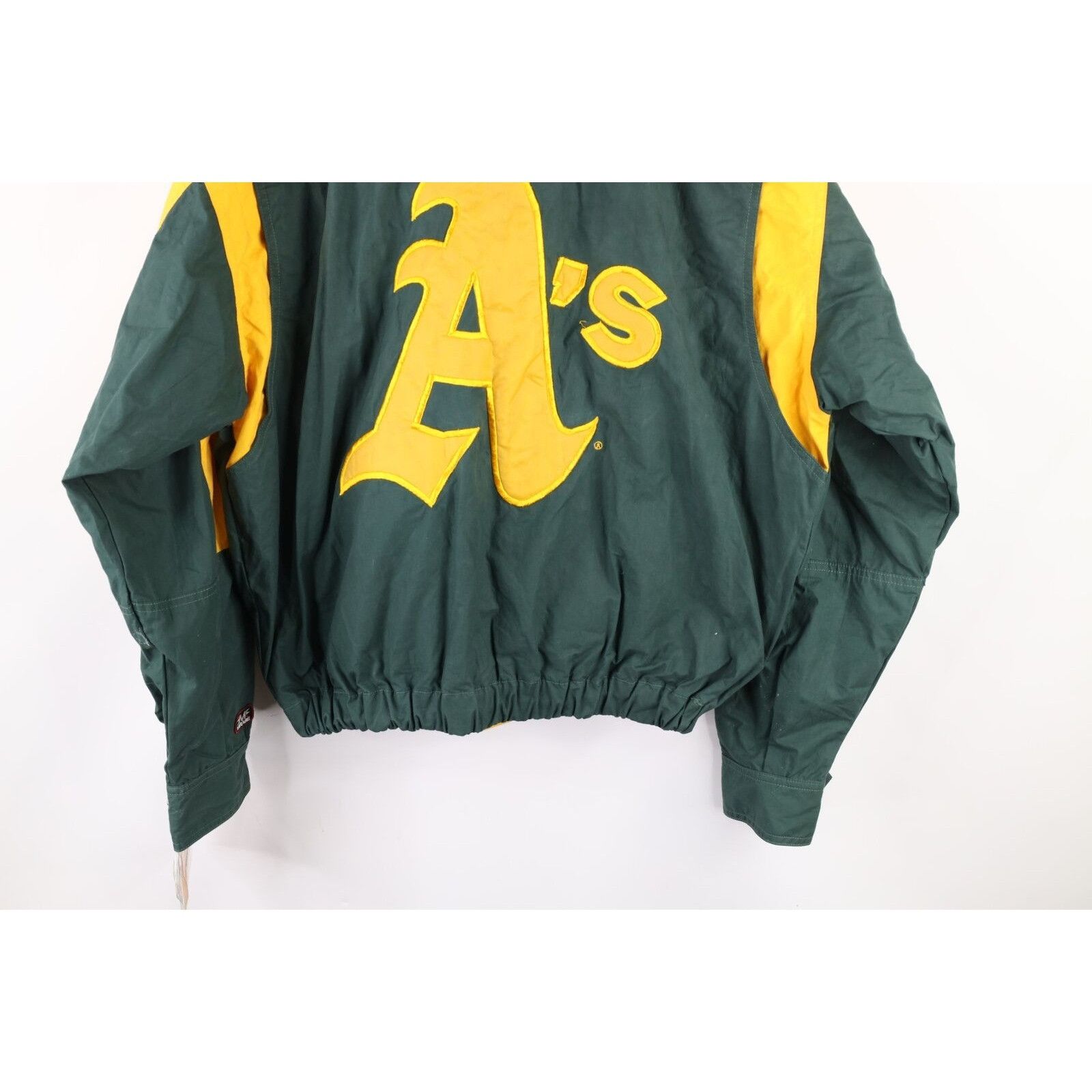 Vintage NOS Vintage 90s Hooded Oakland Athletics Baseball Jacket Size US M / EU 48-50 / 2 - 15 Thumbnail
