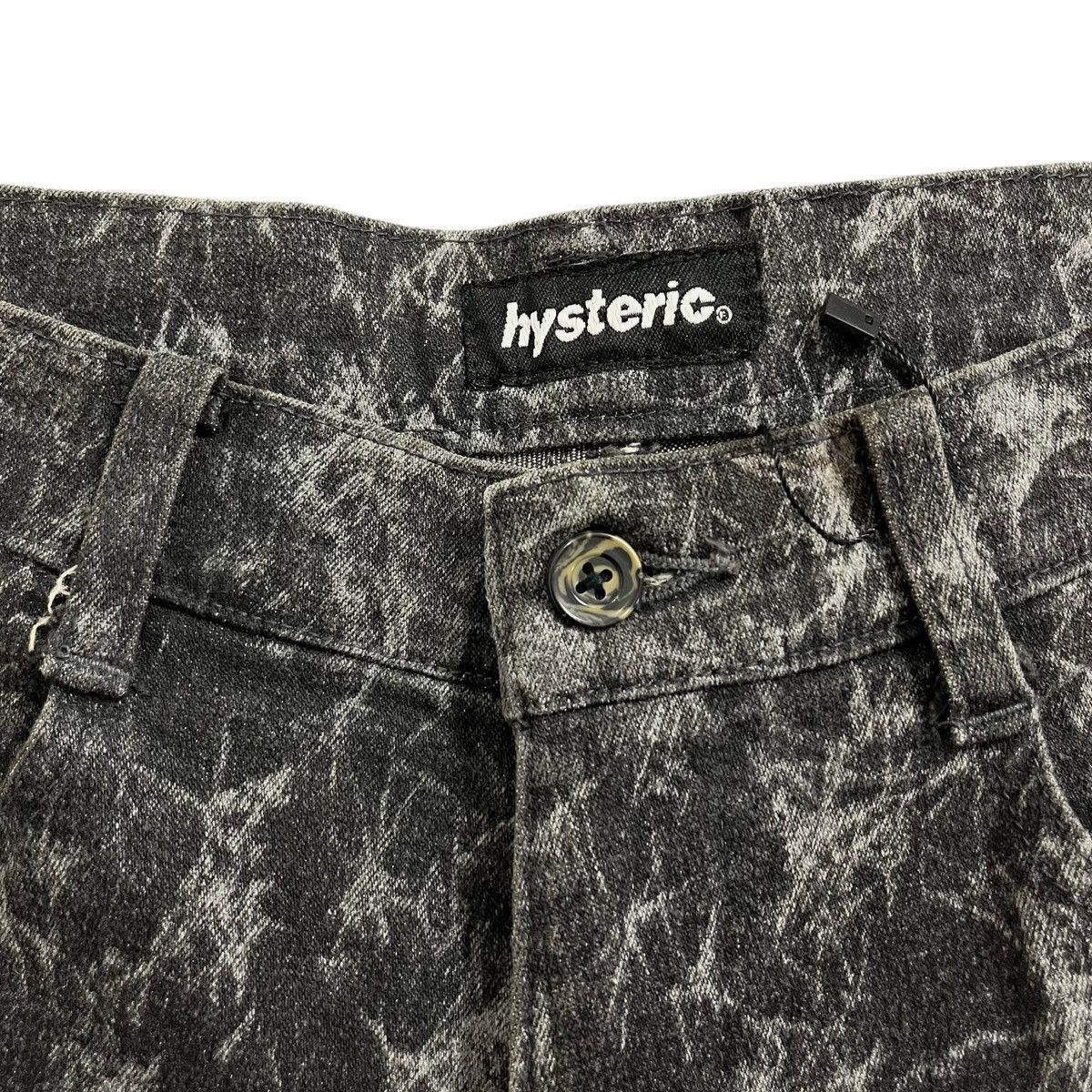 Hysteric Glamour × Japanese Brand × Vintage Vintage Y2K Hyteric Glamour Tie Dye Denim Pants Size US 29 - 4 Thumbnail