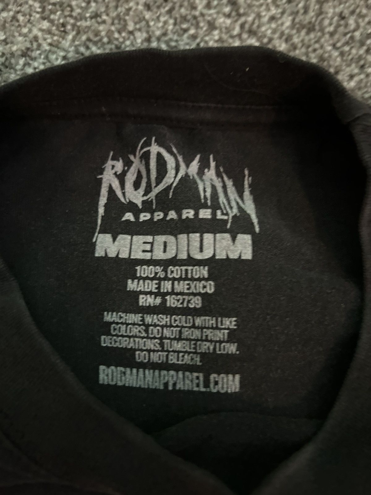 Other Rare 2000s Rodman graphic tee, black and multi-coloured Size US M / EU 48-50 / 2 - 3 Thumbnail