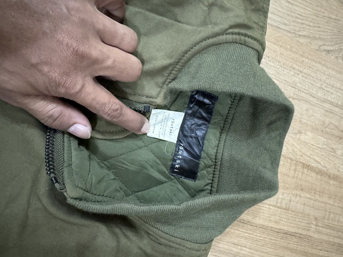 Japanese Brand × Vintage Japanese Brand Rovtski Bomber Jacket Size US L / EU 52-54 / 3 - 3 Thumbnail